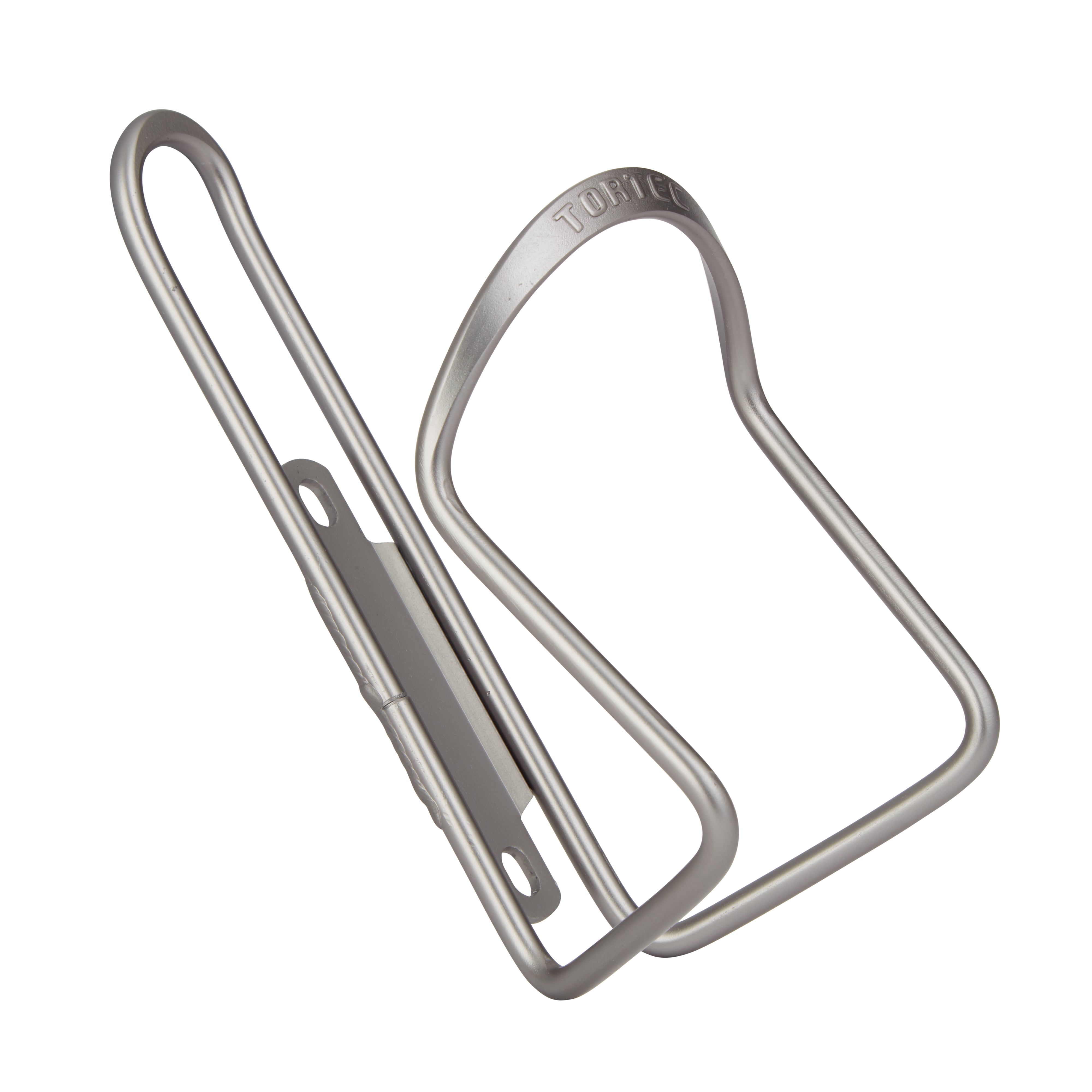 Tortec Aluminium Bottle Cage: TITANIUM