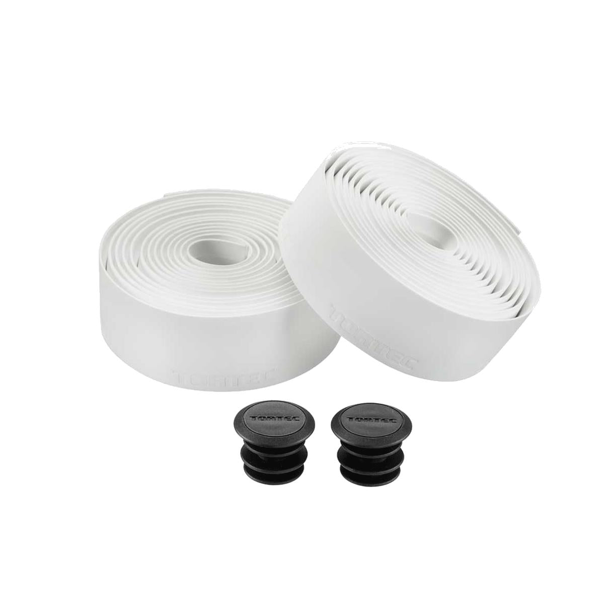 Tortec Road Handlebar Tape: WHITE 2100X3MM