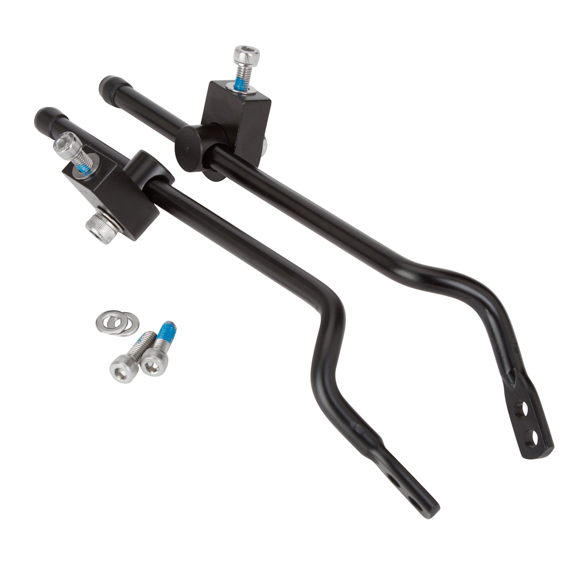 Tortec Rack Fittings Silver/Black - 26-700C