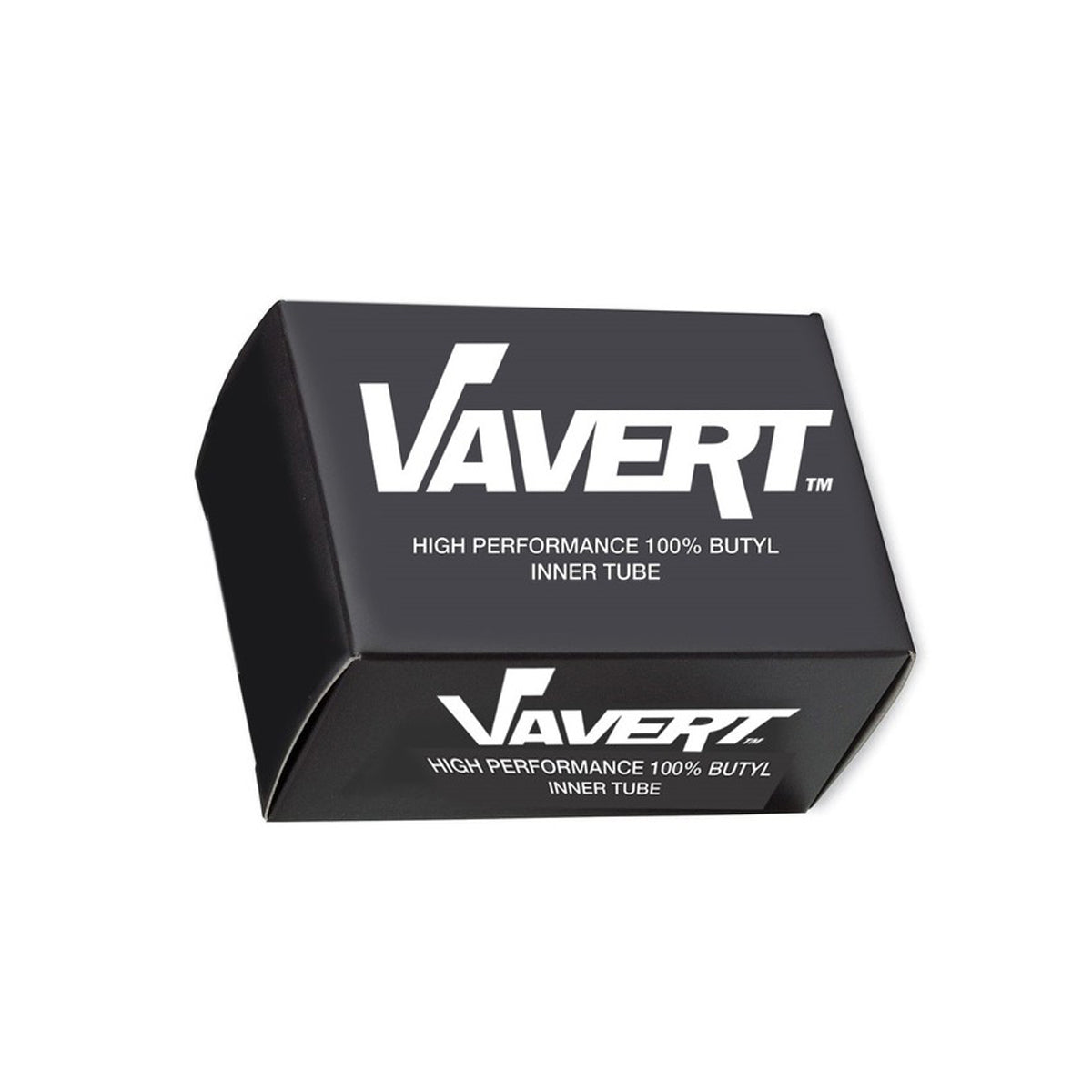 VAVERT Inner Tube 700x18/25C Presta Valve (60mm): BLACK 700X18-25C