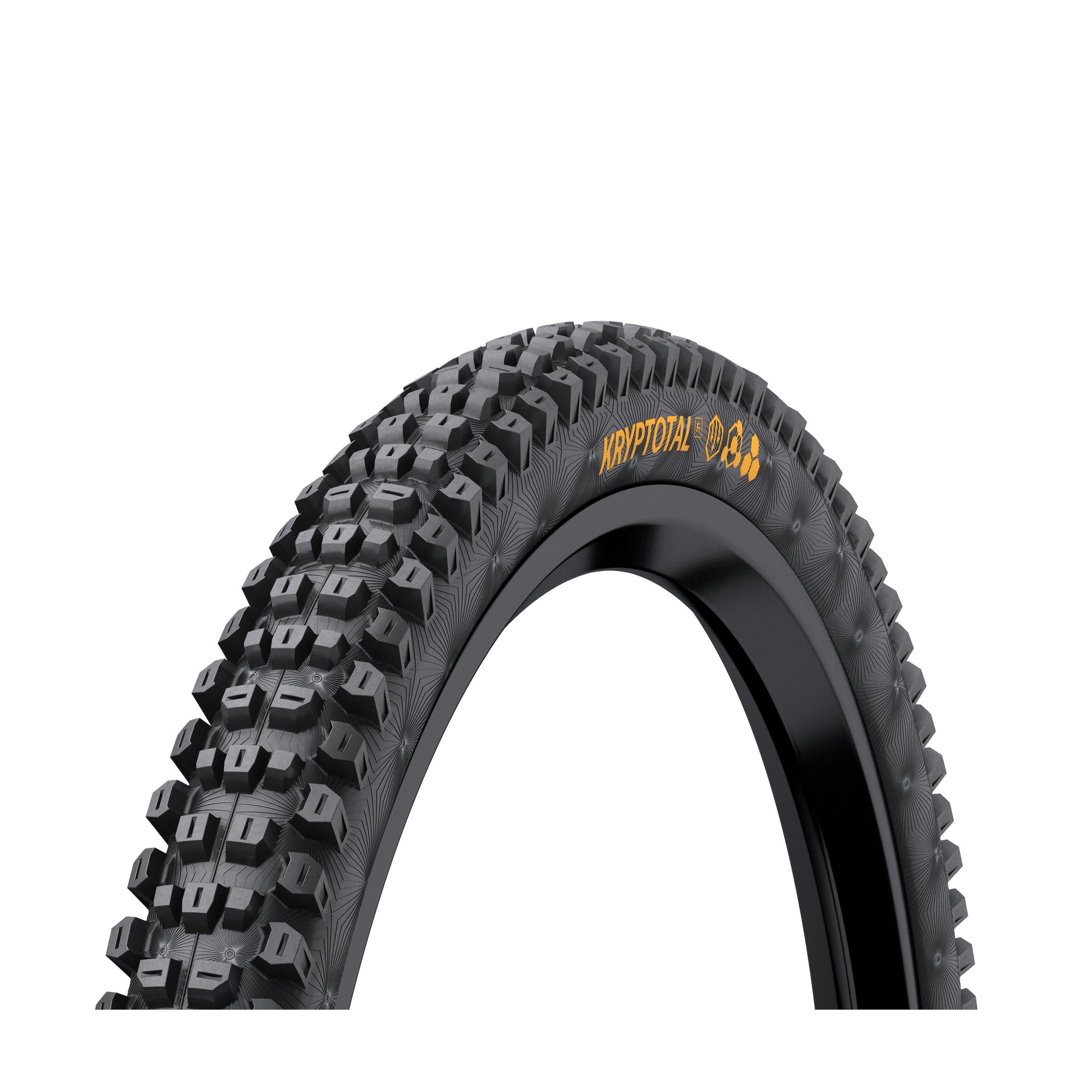 Continental Kryptotal-F Downhill Soft Black/Black Foldable: BLACK/BLACK 29X2.40"