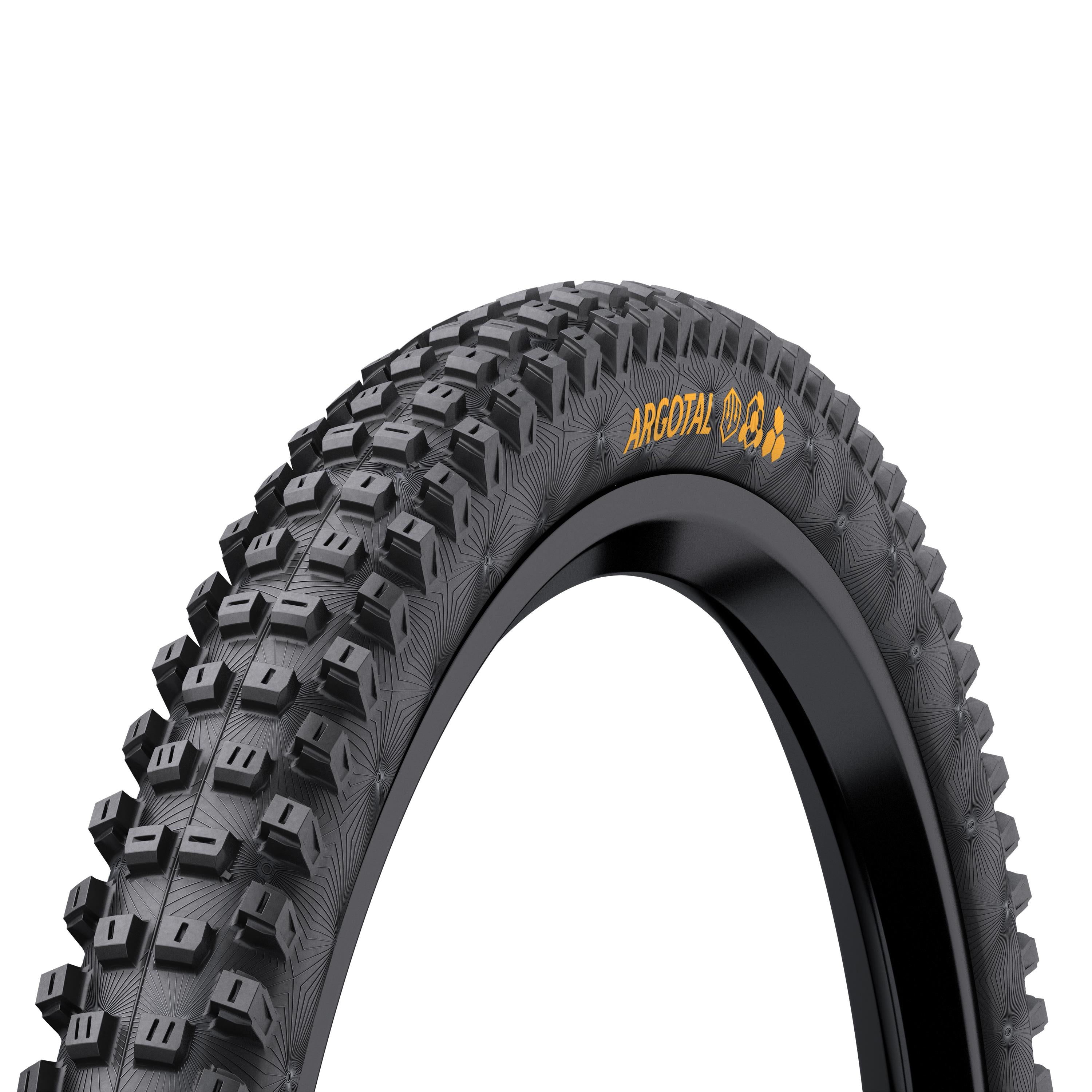 Continental Argotal Trail Tyre - Endurance Compound Foldable: BLACK & BLACK 27.5X2.60"