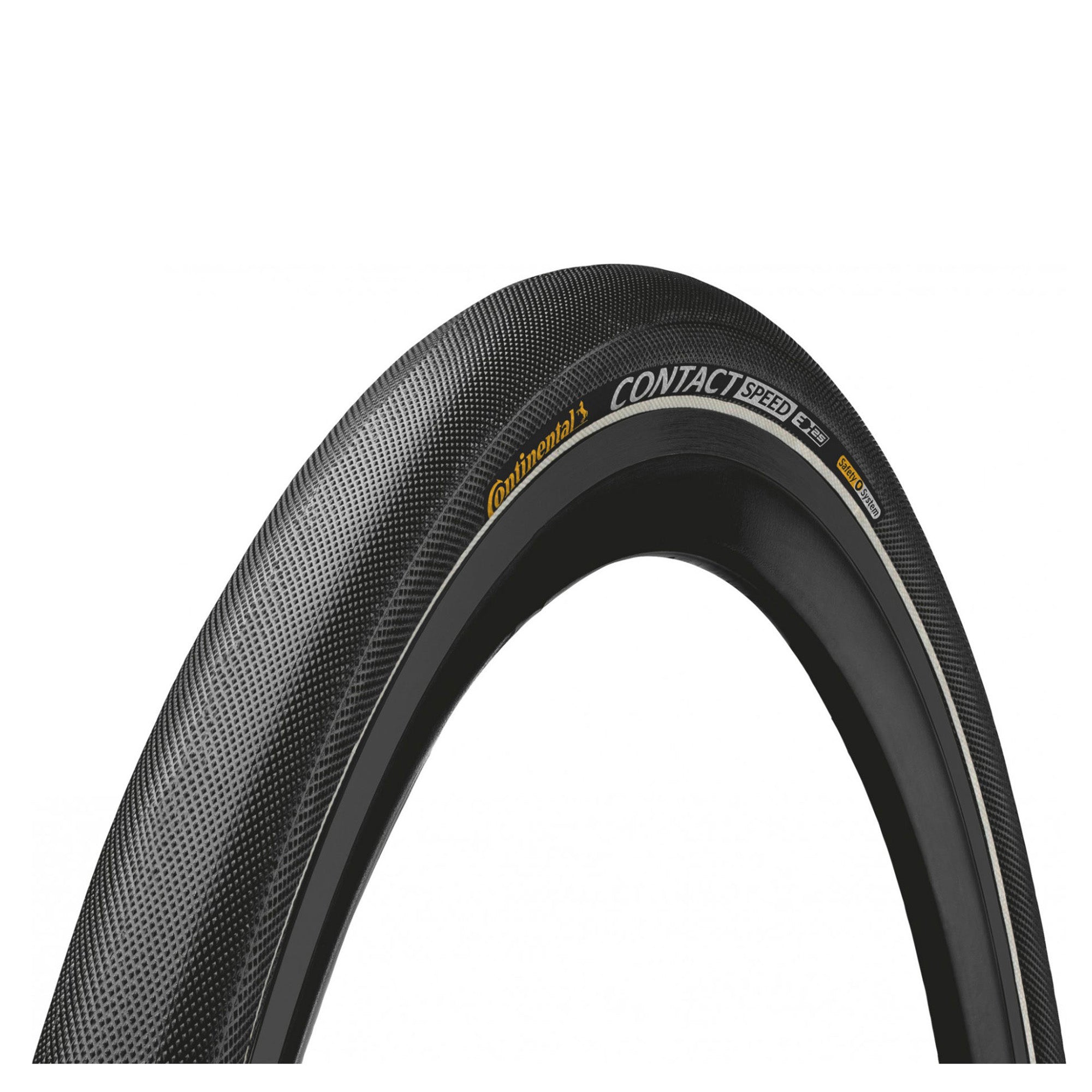 Continental CONTACT Speed Reflex Tyre - Wire Bead: BLACK/BLACK REFLEX 700X32C