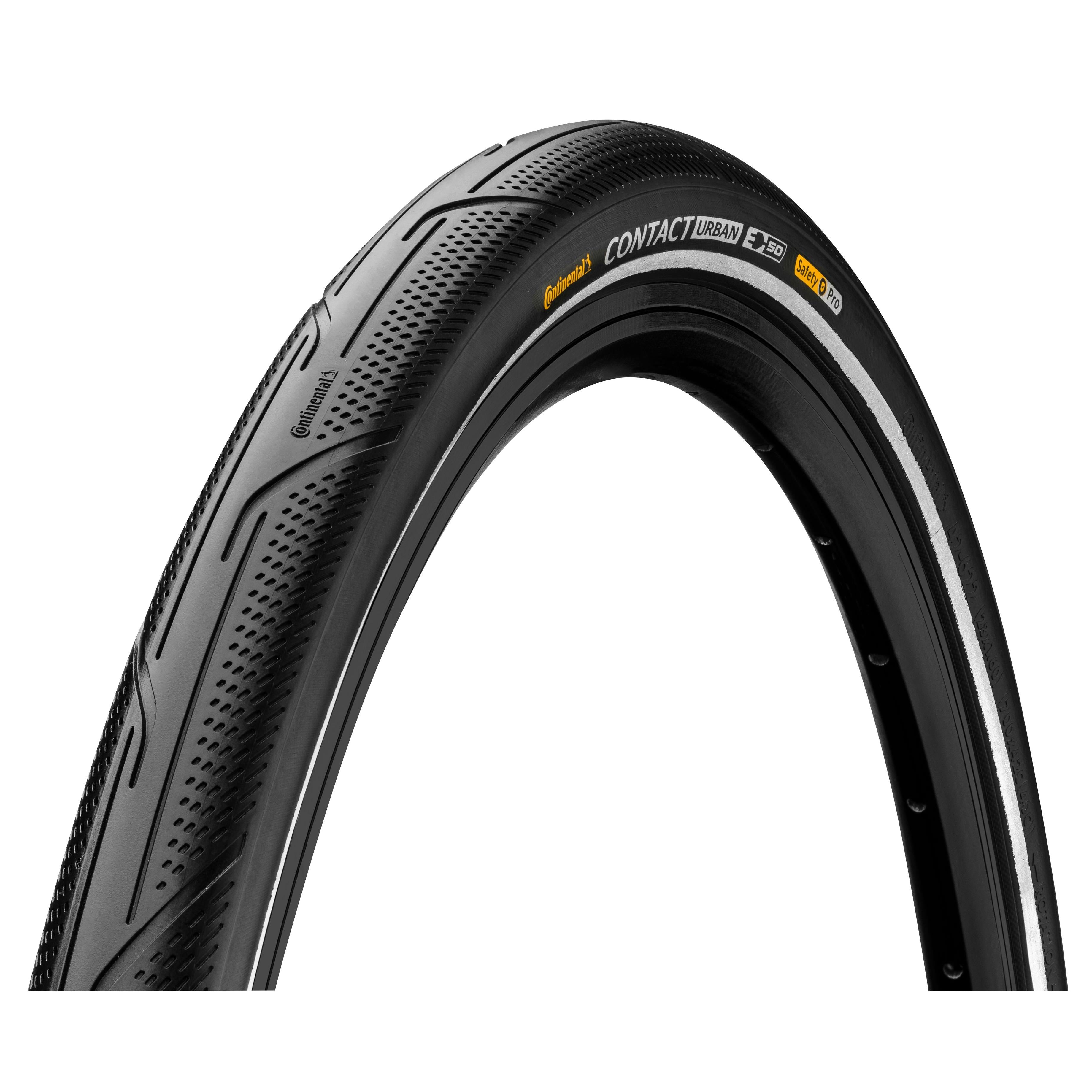Continental Contact Urban Reflex Tyre: BLACK/BLACK 29X2.4"