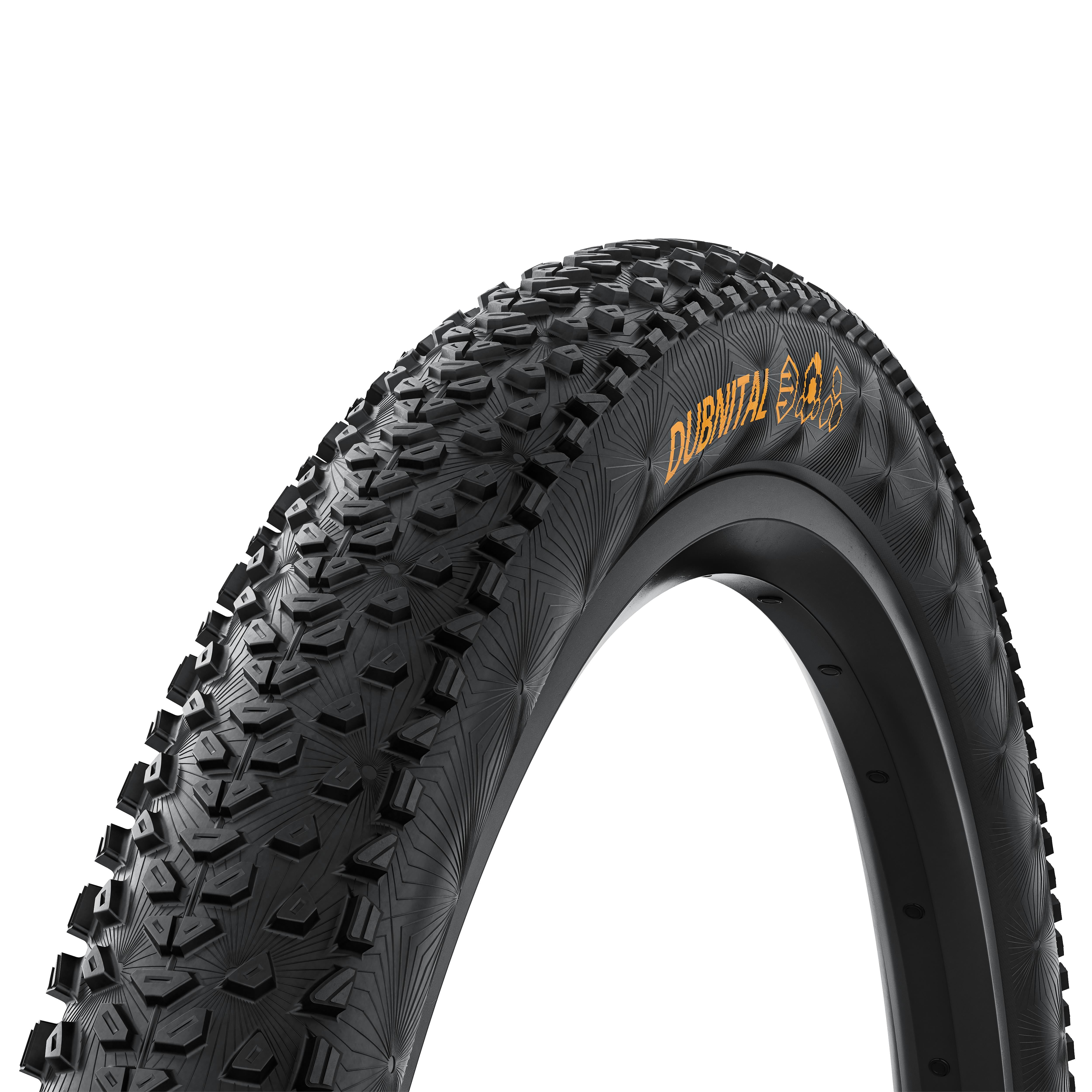 Continental Dubnital Race Grip Foldable Tyre: BLACK/BLACK 29X2.40