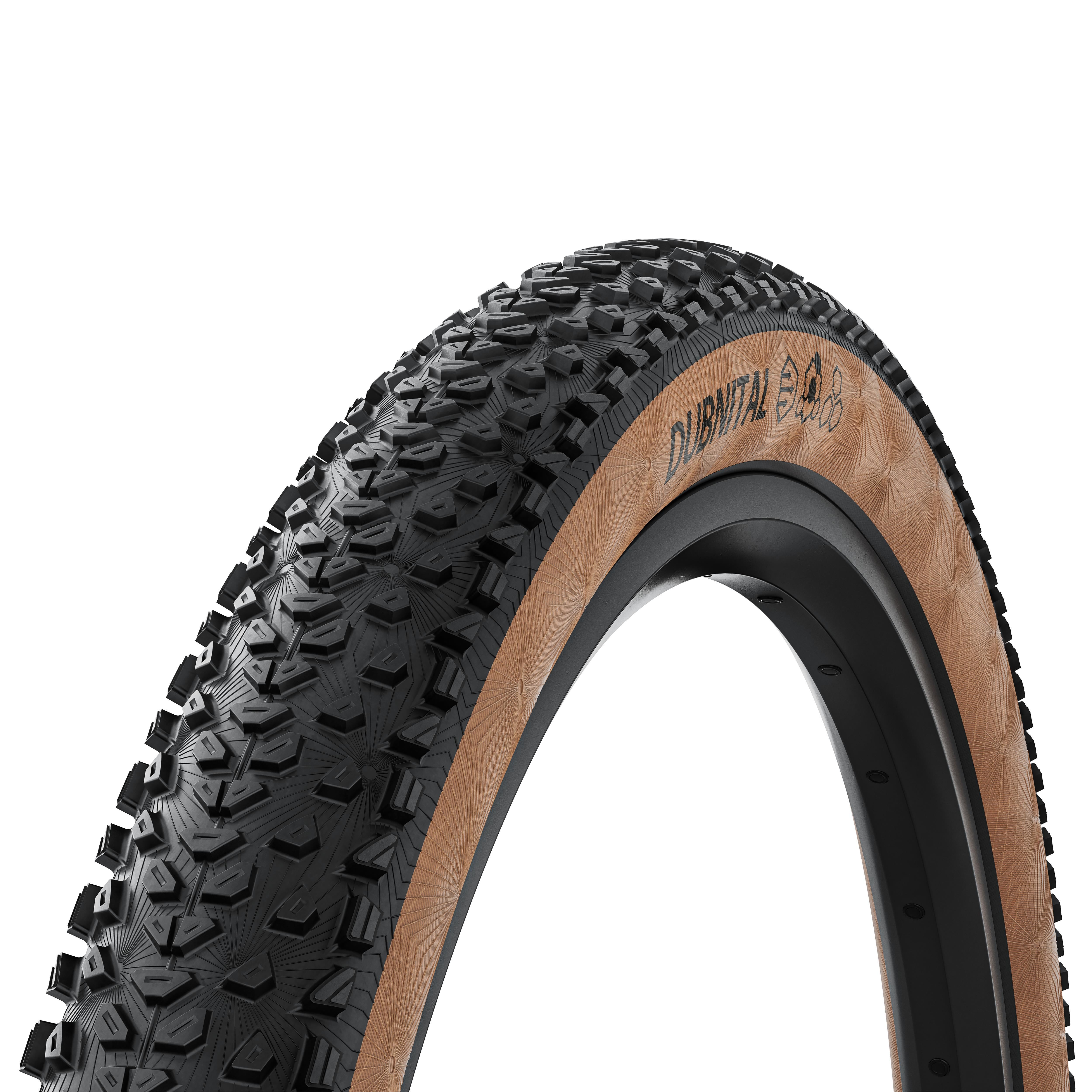 Continental Dubnital Race Grip Foldable Tyre: BLACK/BLACK 29X2.40
