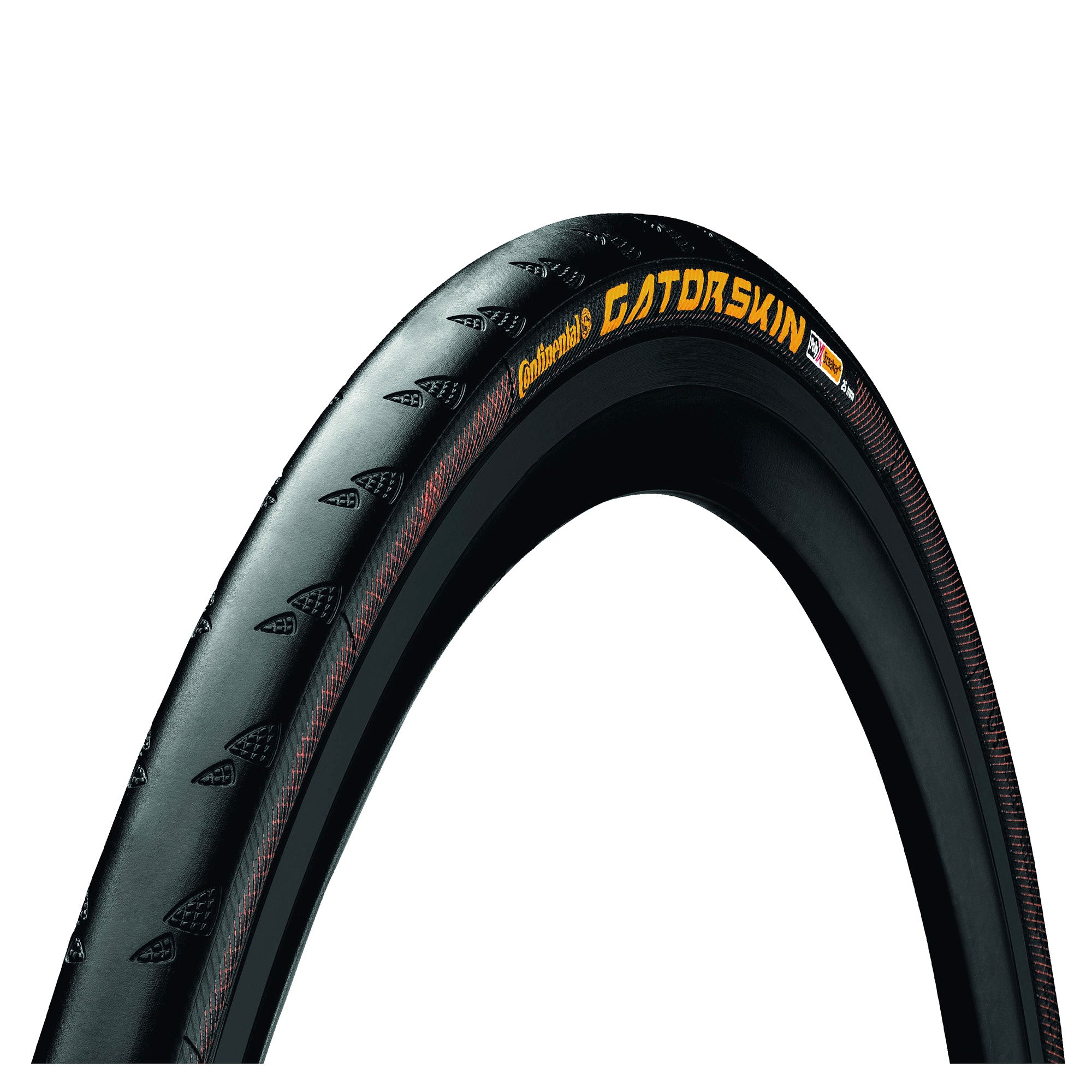Continental Gatorskin Tyre - Wire Bead: BLACK/BLACK 27X1-1/4"