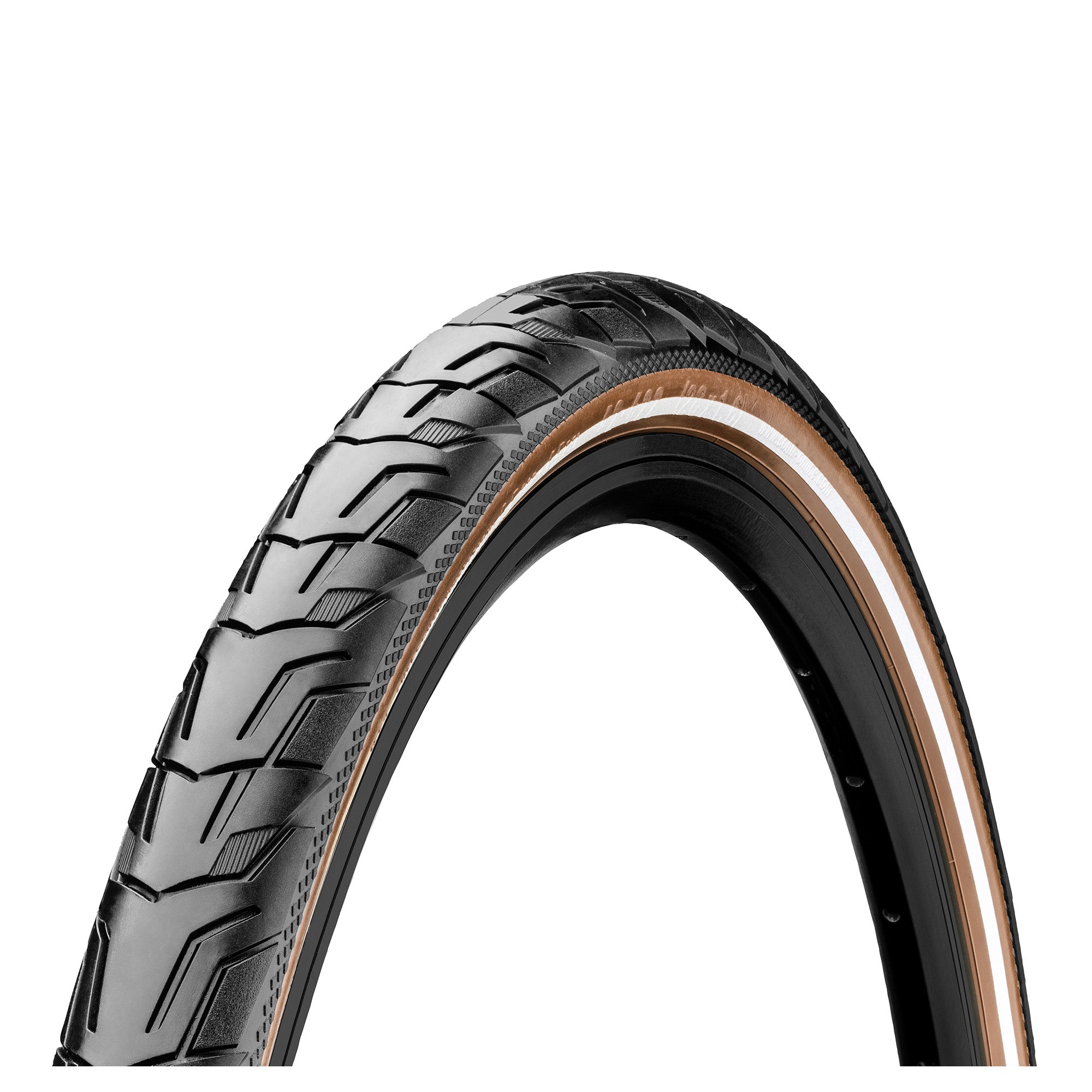 Continental RIDE City Reflex Tyre - Wire Bead: BLACK/BLACK REFLEX 700X42C (40C)