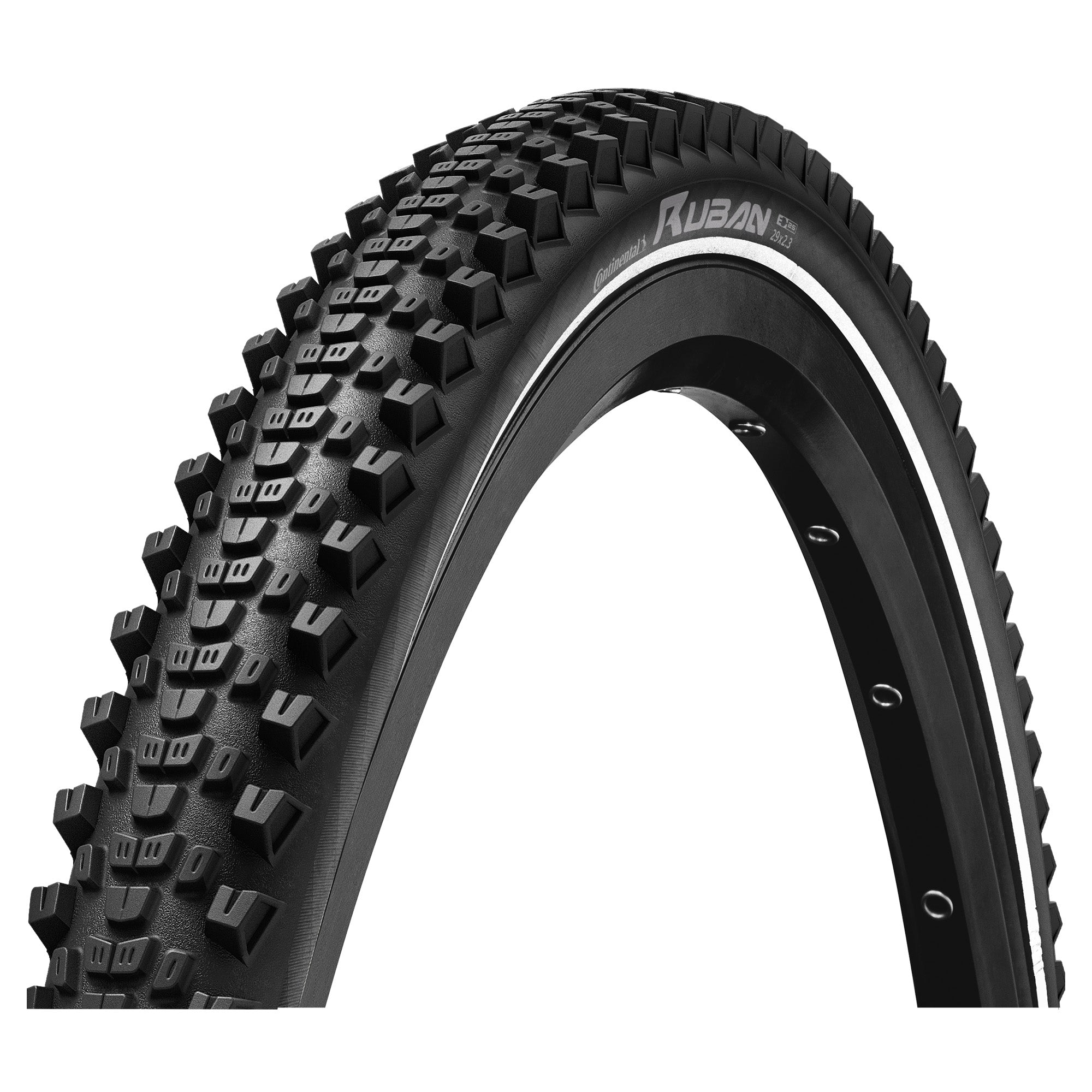 Continental Ruban - Wire Bead Tyre - Wire Bead: BLACK/BLACK 29X2.30"