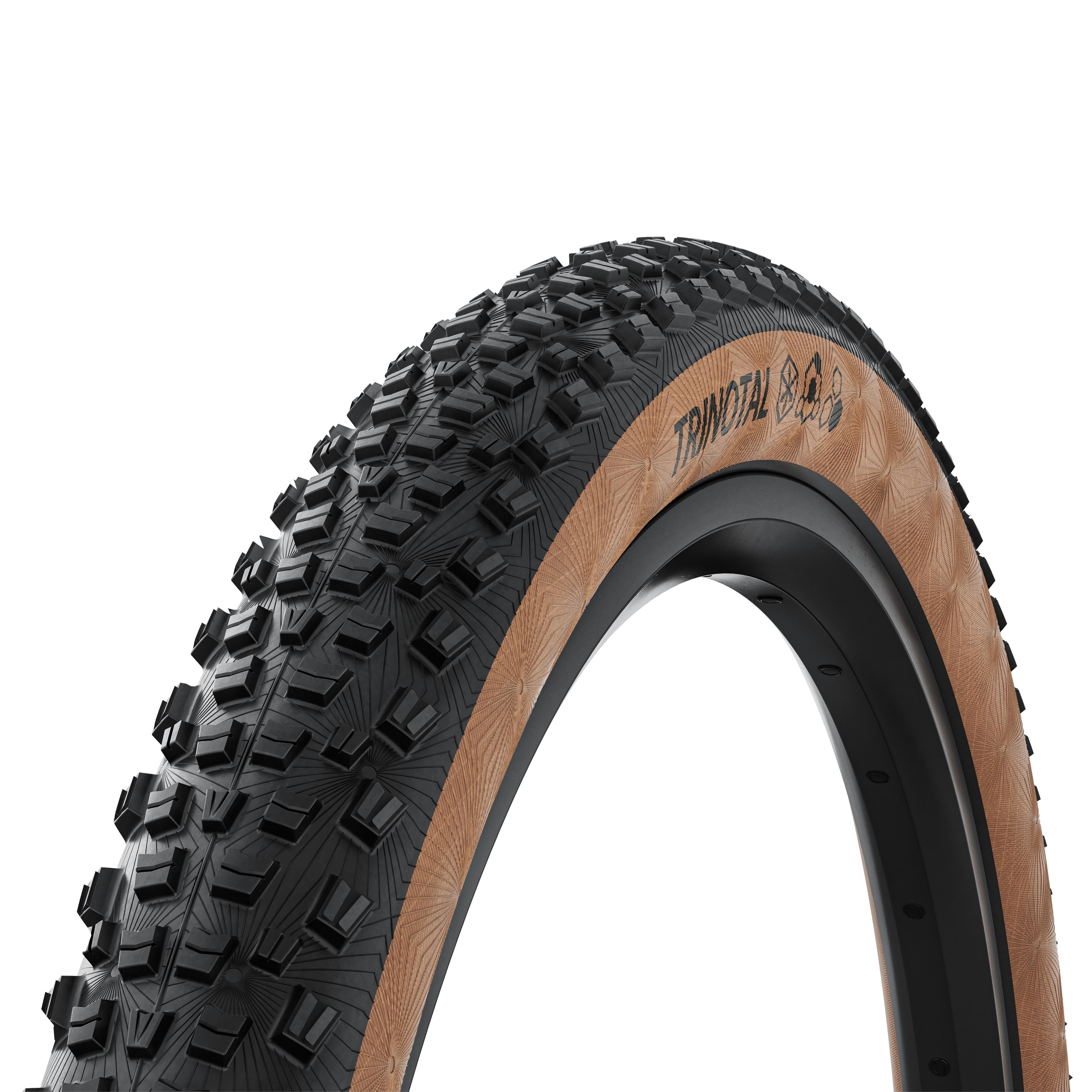 Continental Trinotal Race Grip Foldable Tyre: BLACK/BLACK 29X2.40