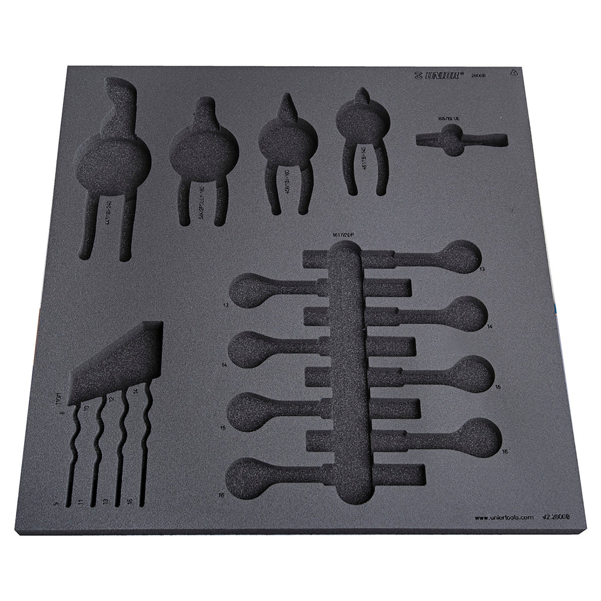 UNIOR Empty Tray For Set2-2600B - 570 X 560MM