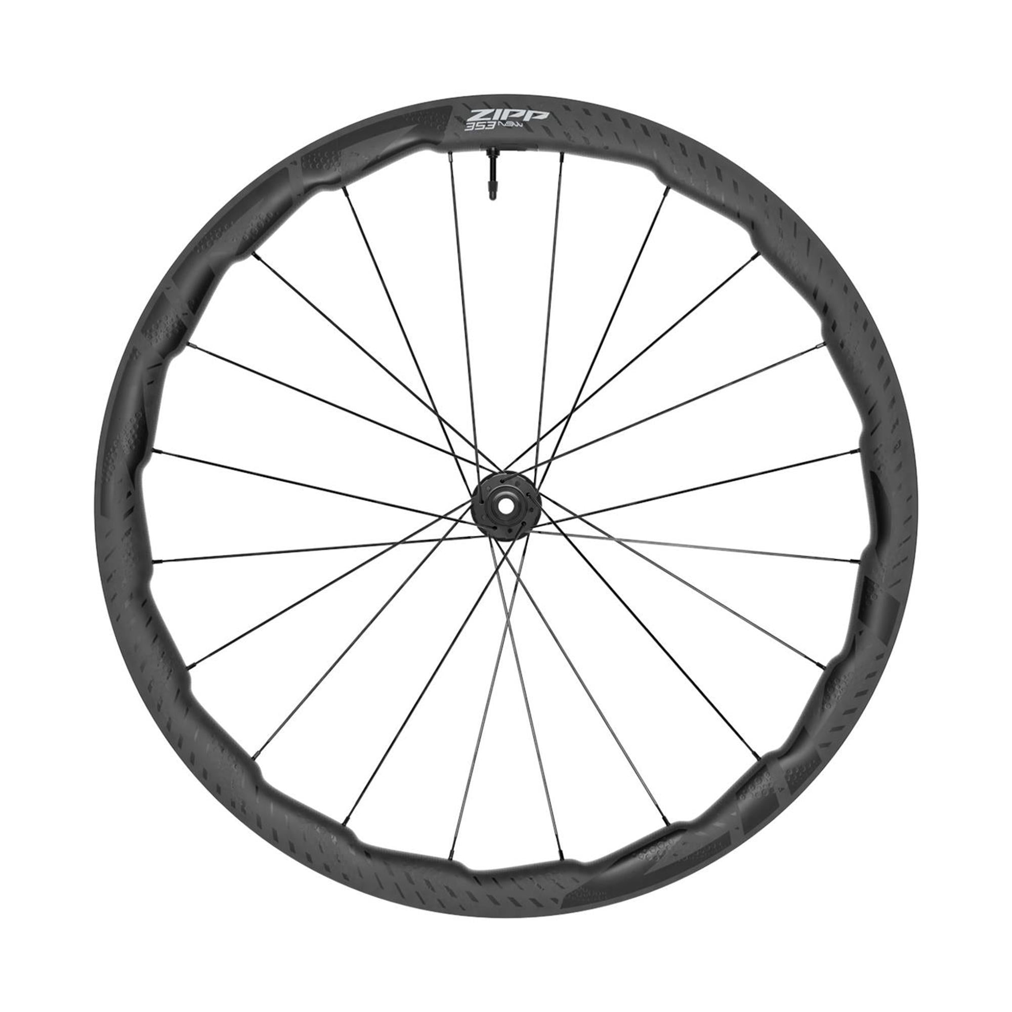 Zipp 353 NSW Carbon Wheelset - Wheel Sensors Included:  XDR