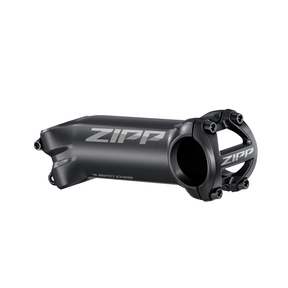 Zipp Stem Service Course SL 17° Universal Faceplate B2: MATTE BLACK W/ GLOSS LOGOS 70MM