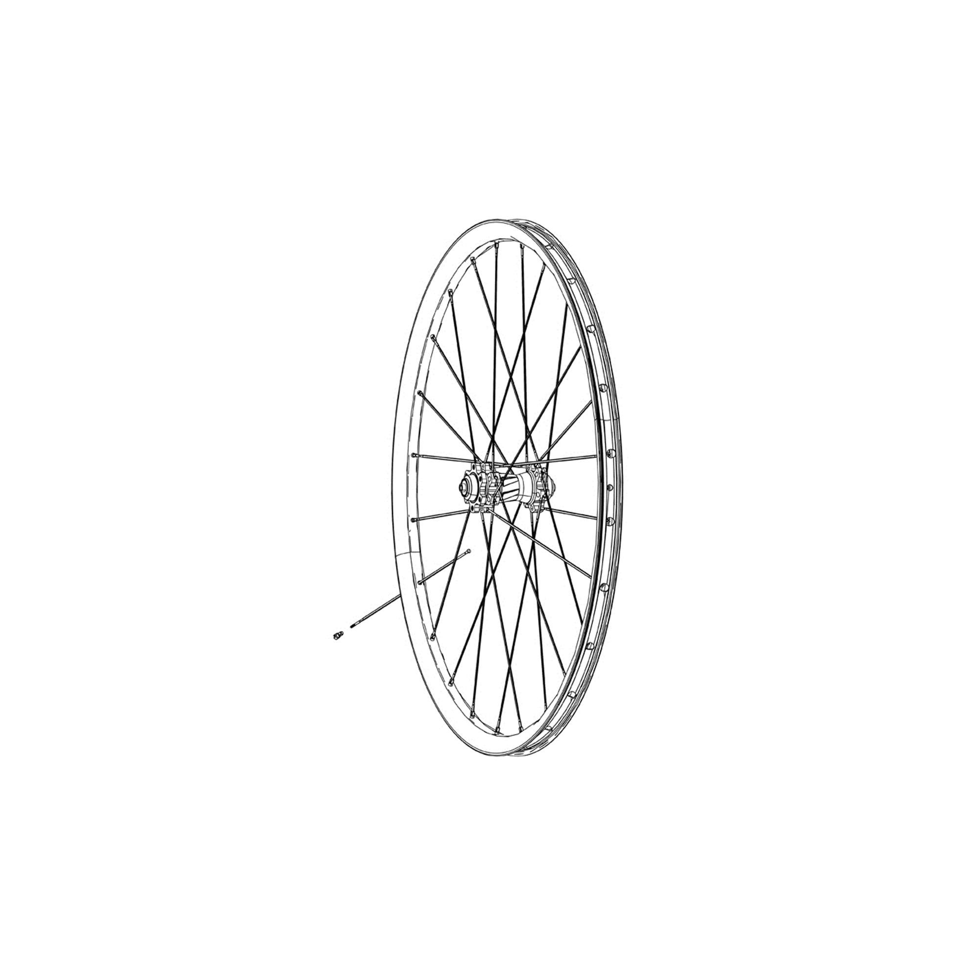 ZIPP Wheel Decal Kit - ZIPP 303 Silver Foi