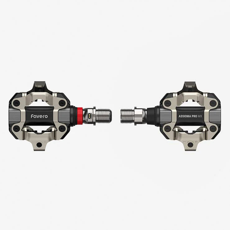 ASSIOMA PRO MX-1 SINGLE-SIDED POWER METER PEDALS