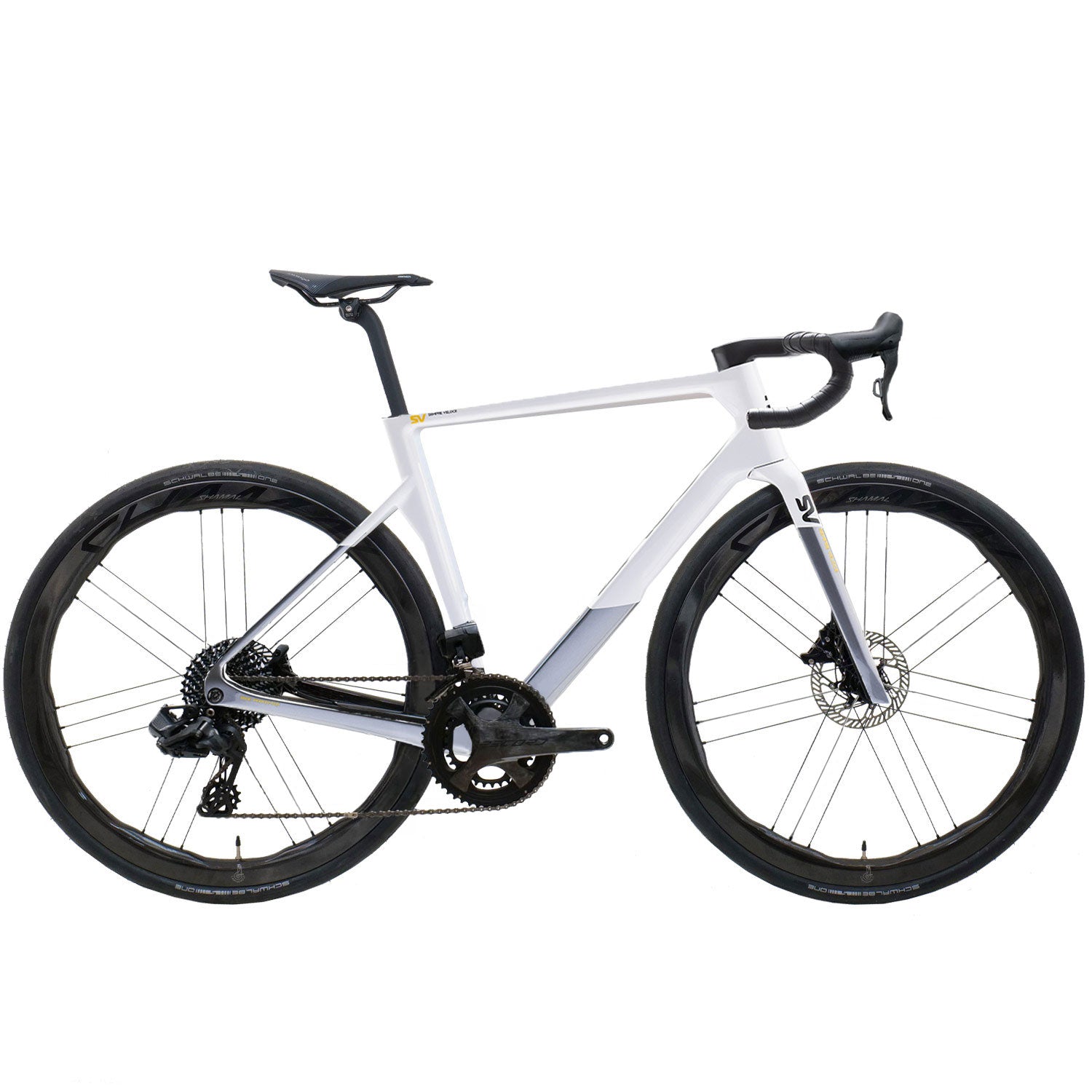 SV Record 13x Wireless Elan White Bike