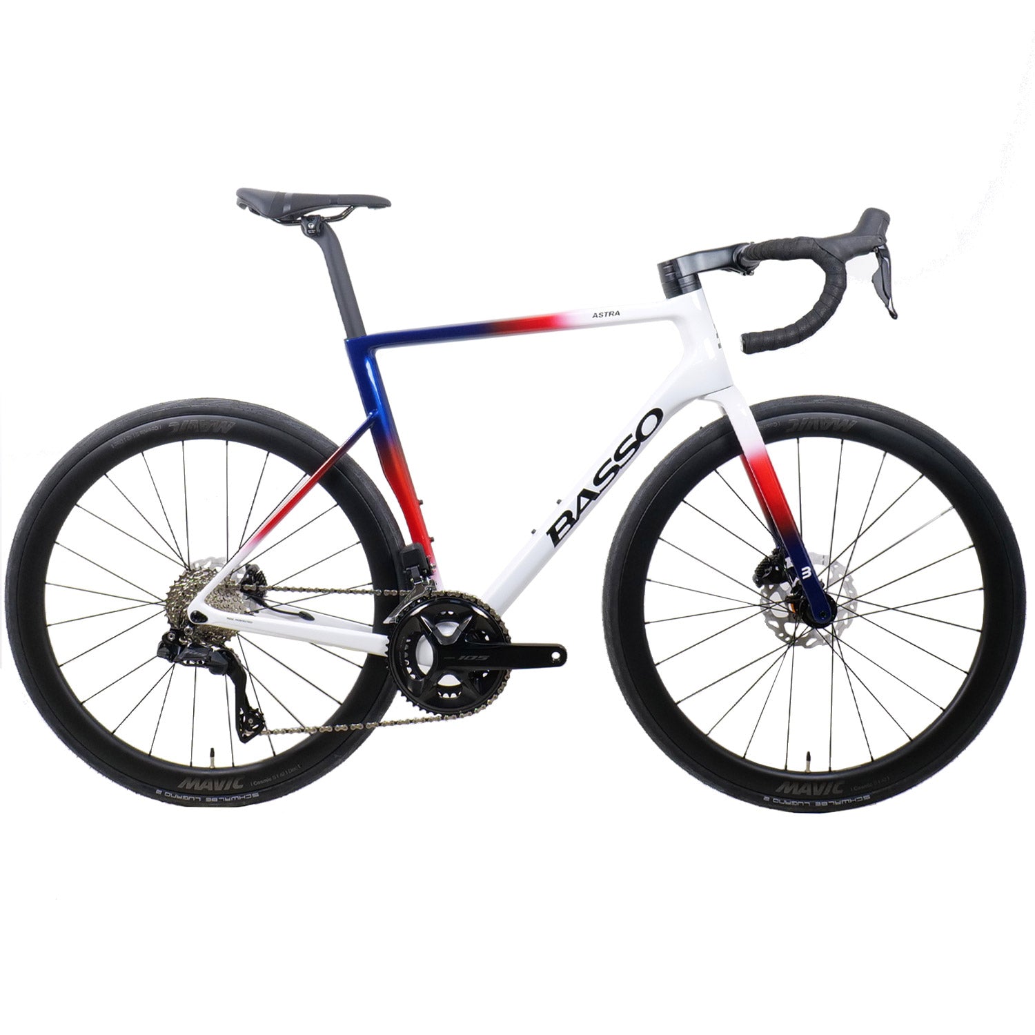 Astra 105 Di2 Cosmic S Chroma White Bike