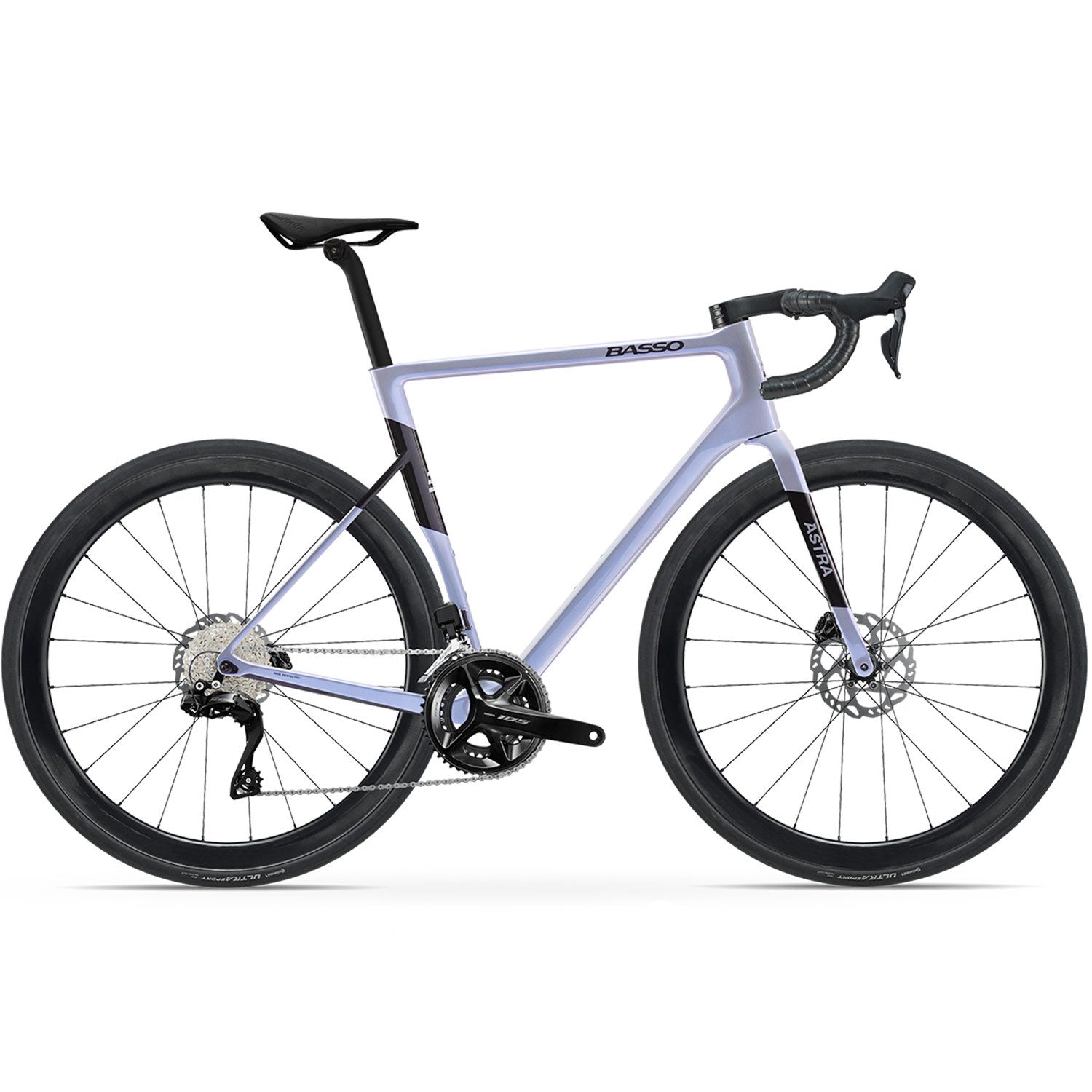 Astra 105 Di2 Cosmic S Black Opal Bike