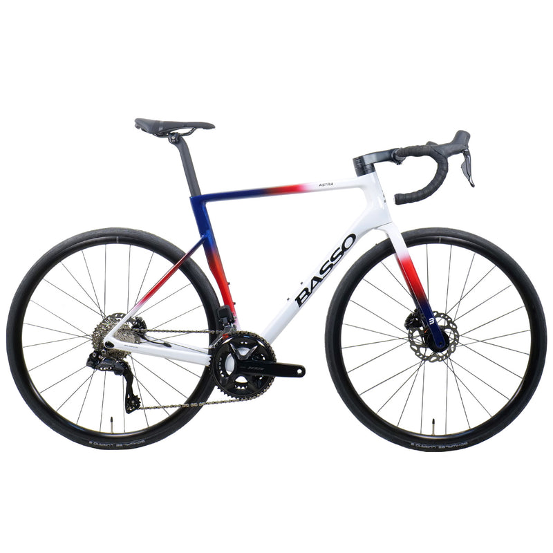 Astra 105 Di2 Aksium Chroma White Bike