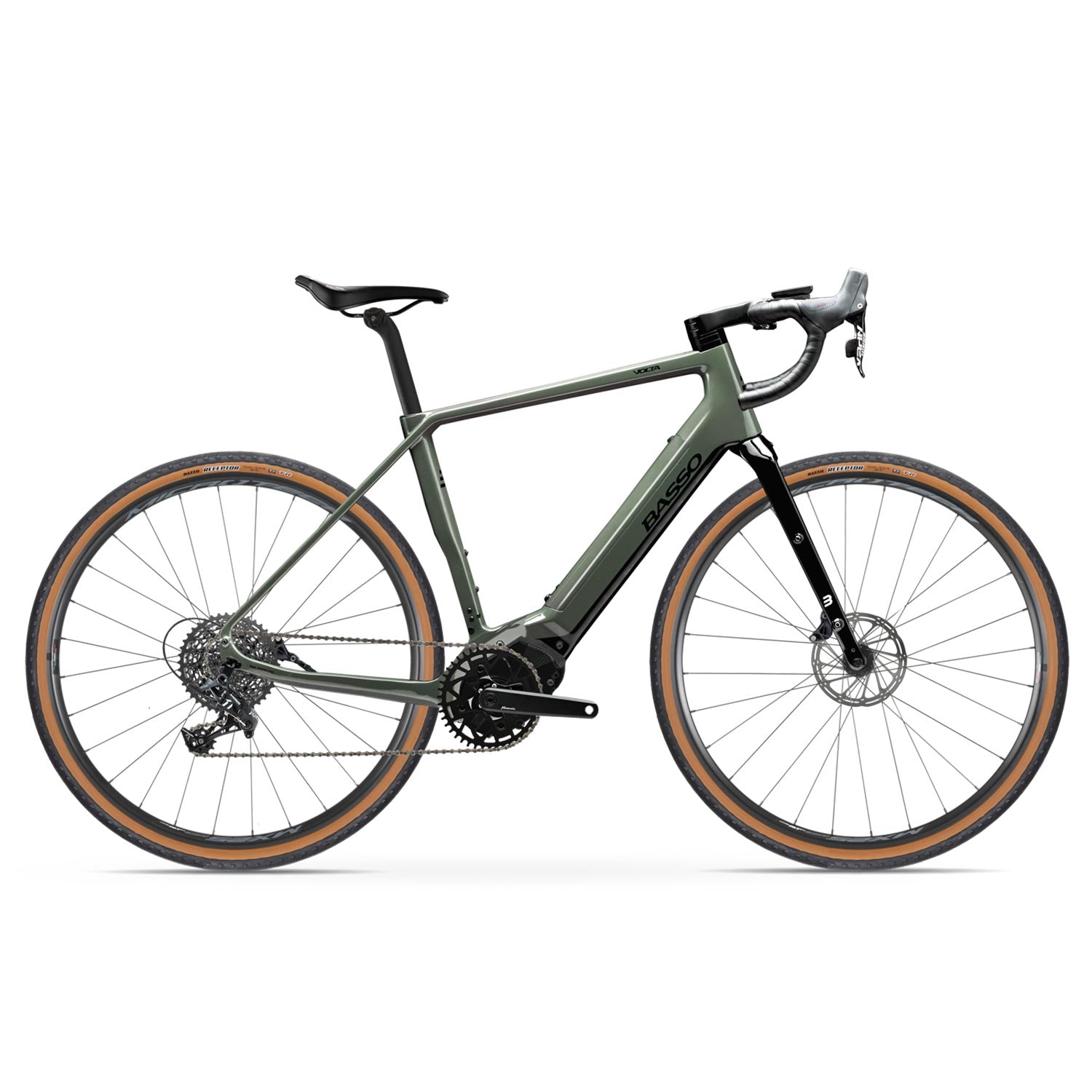 Volta Gravel GRX Military Green E-Bike