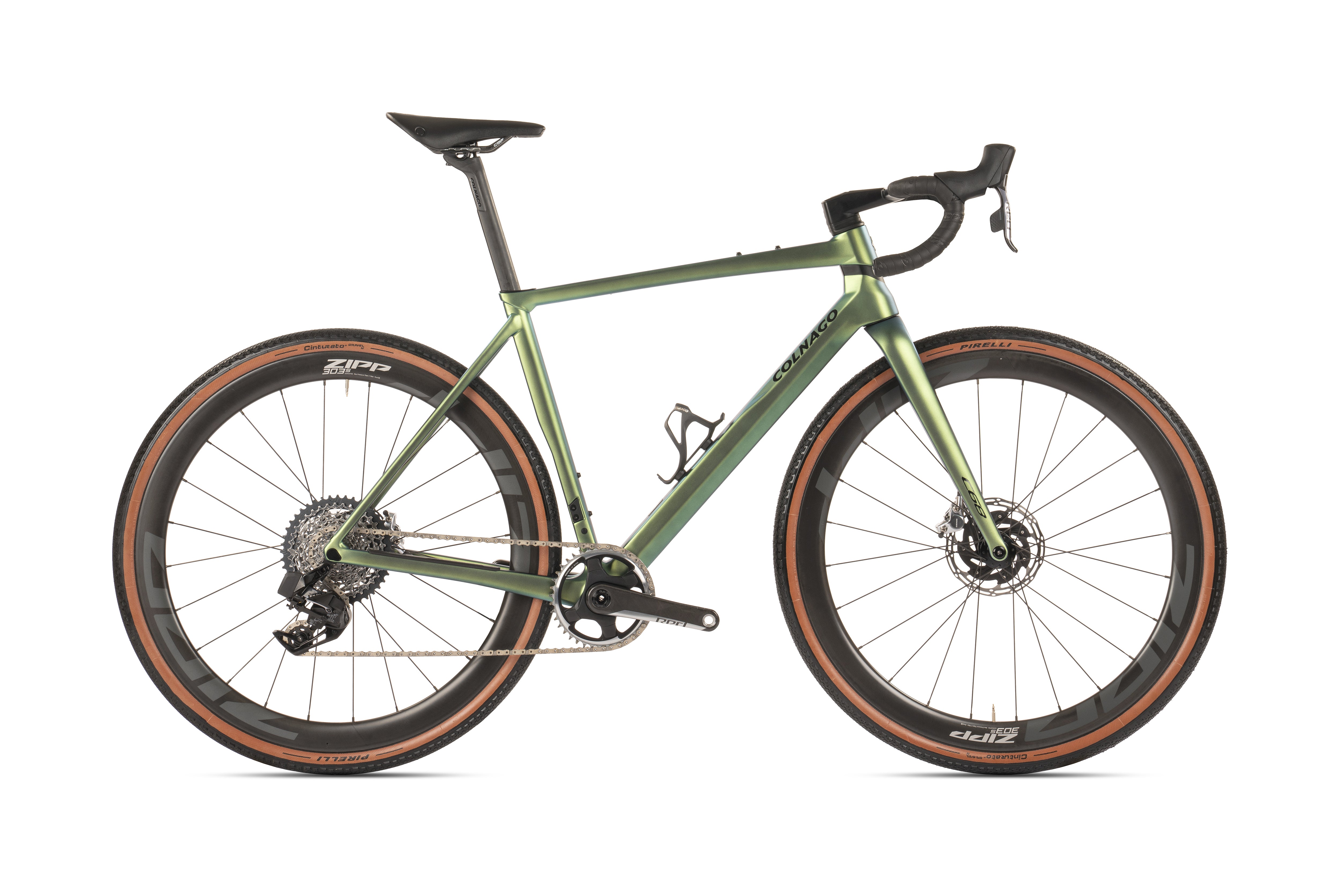 C68 Gravel Carbon Frame Set 510mm White