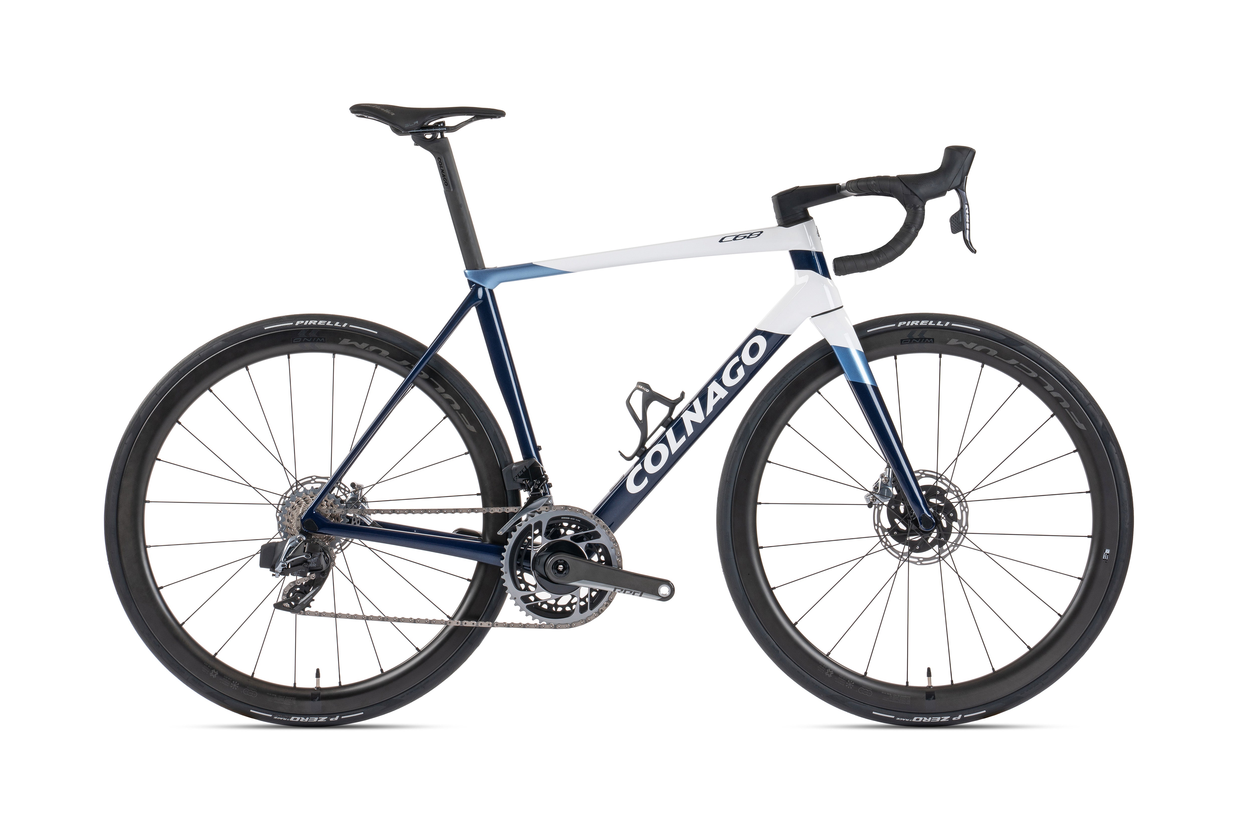 C68-R Disc Carbon Road Frame Set 550mm Aurora Black Purple