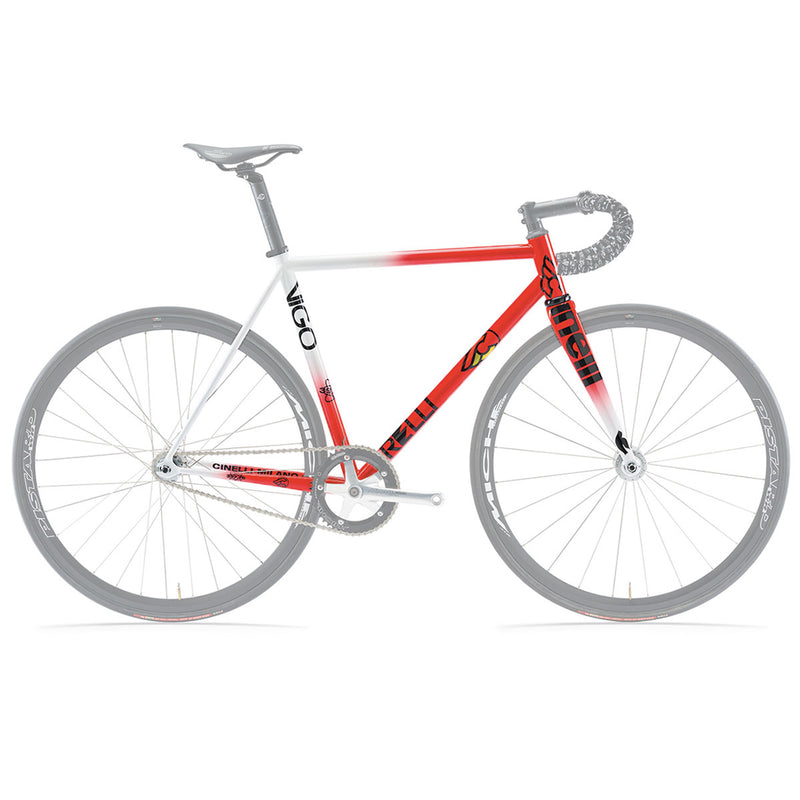 Vigorelli Steel Red Track Frame