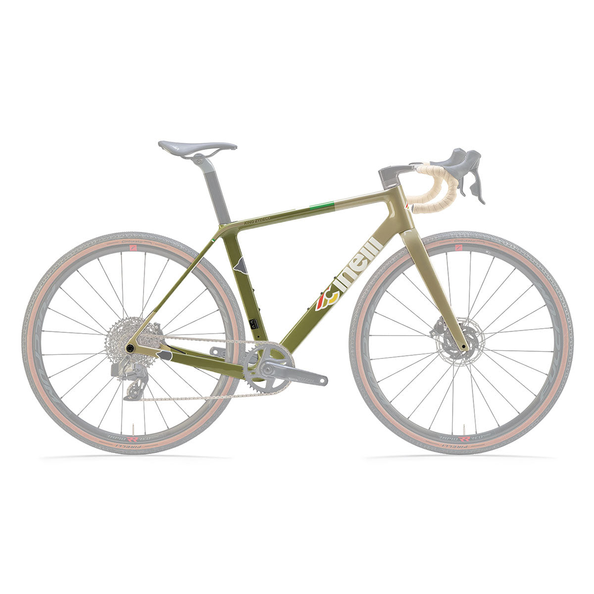 King Zydeco II Sage Green Frameset