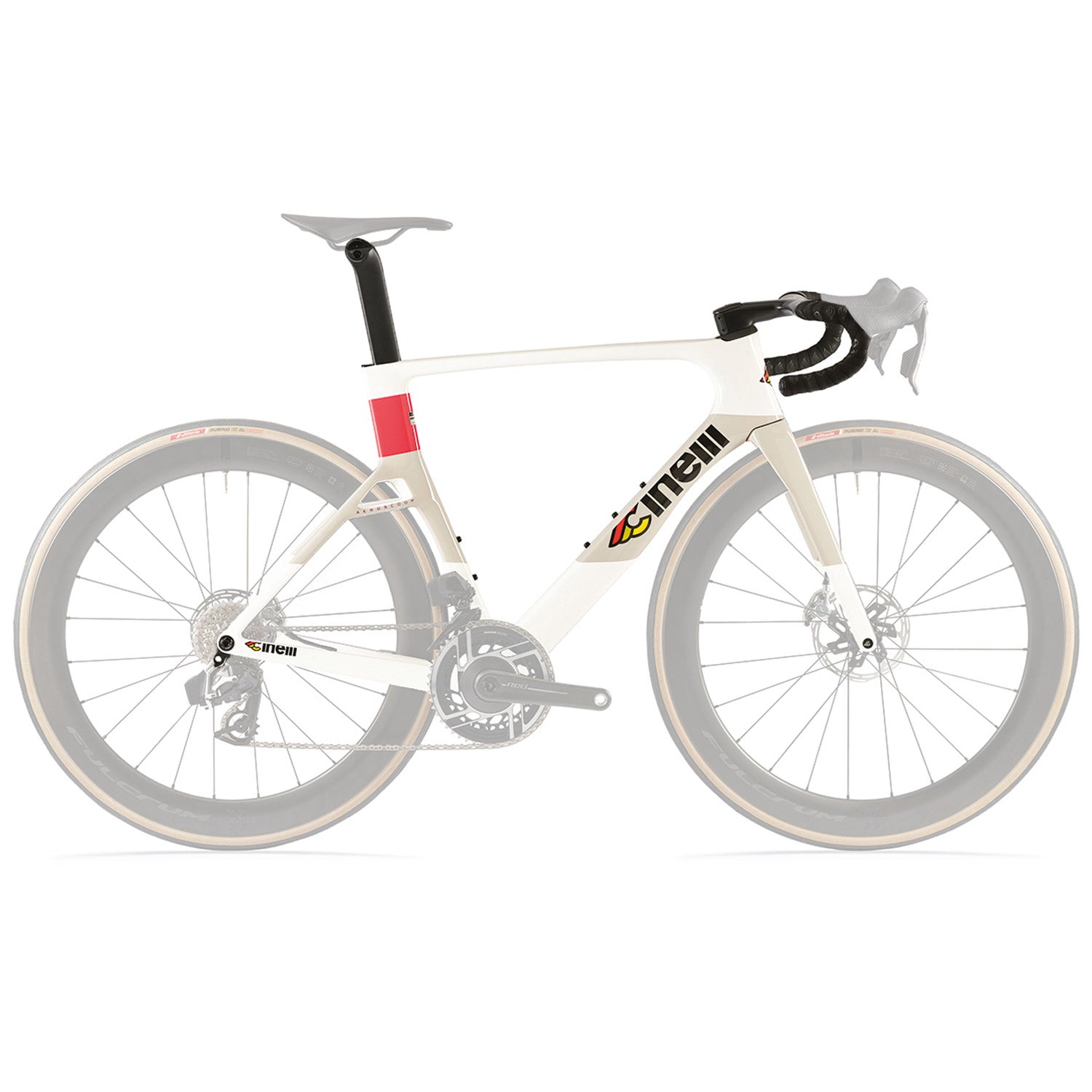 Aeroscoop Coral White Frameset