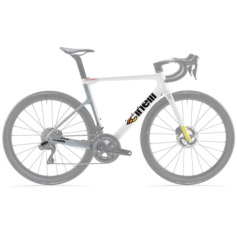 Pressure II Racing White Frameset