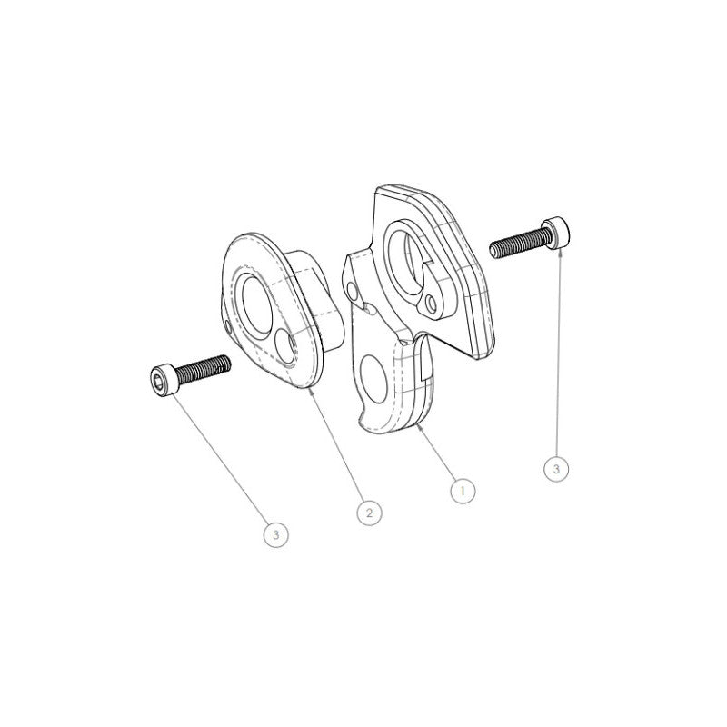 ENVE Service Frame Road Rear Derailleur Hanger Kit