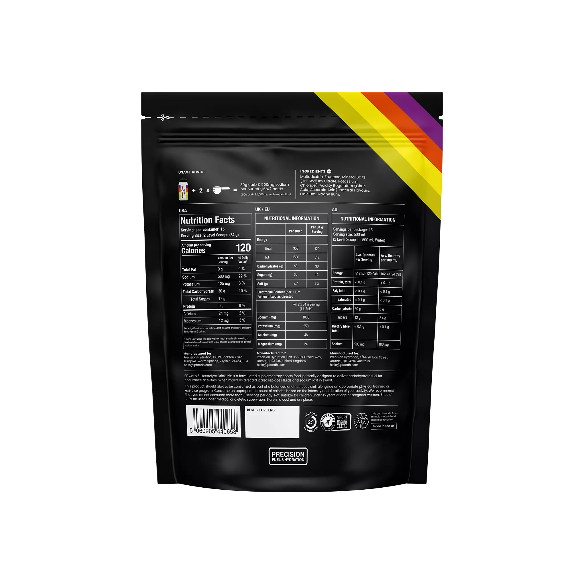 Carb & Electrolyte Drink Mix