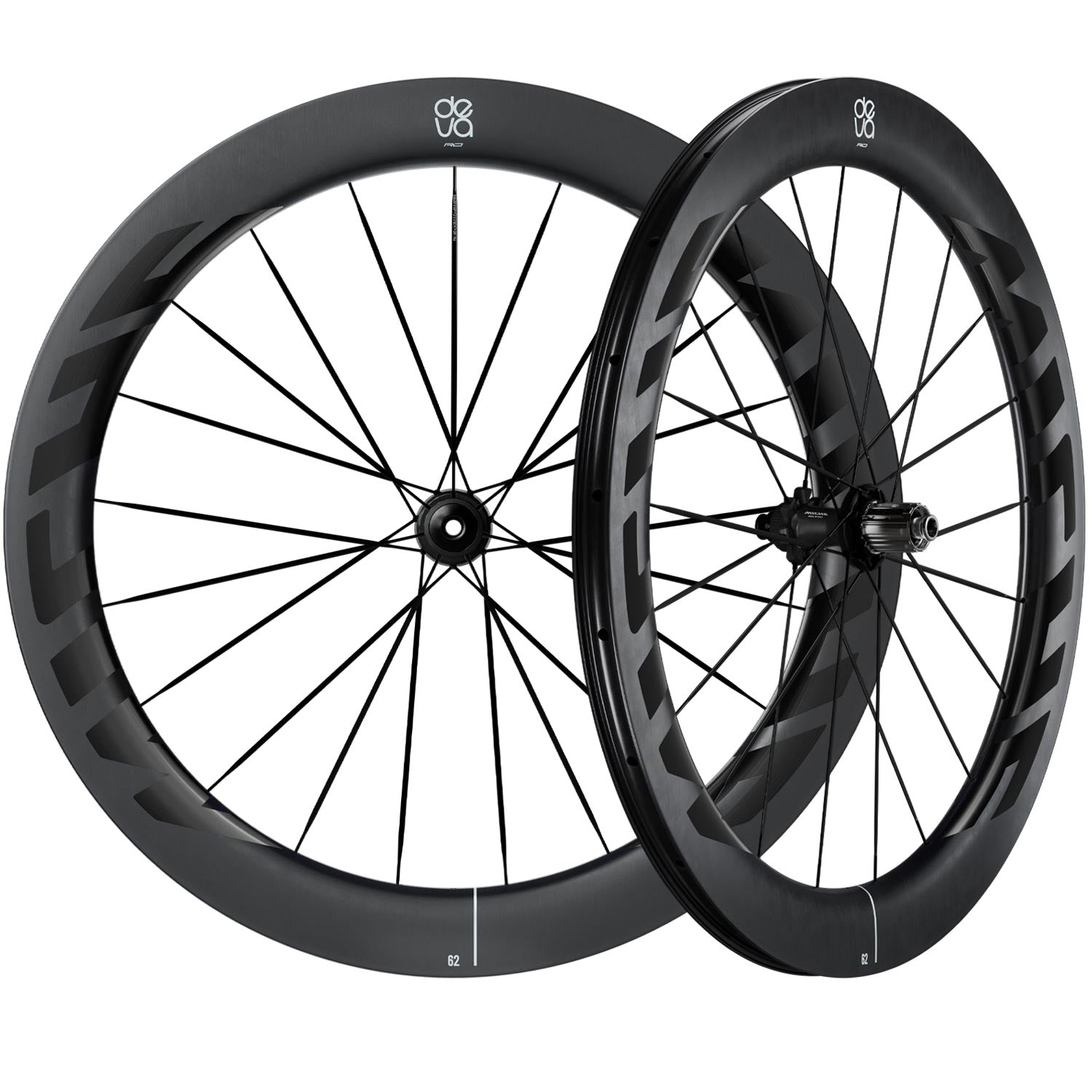 Deva RD 62 Tubeless Disc Midnight Black Wheels