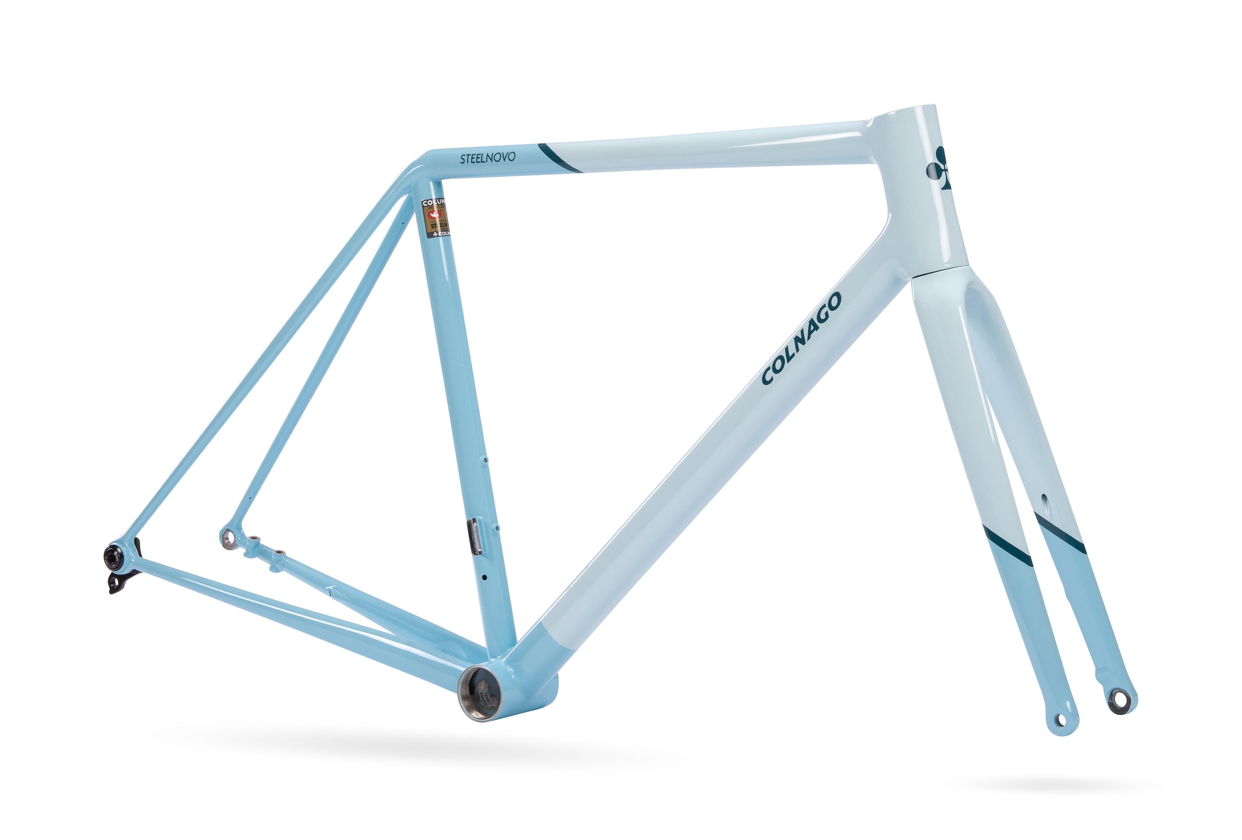Steelnovo Road Frame (SNLB, Light Blue, 550 mm)