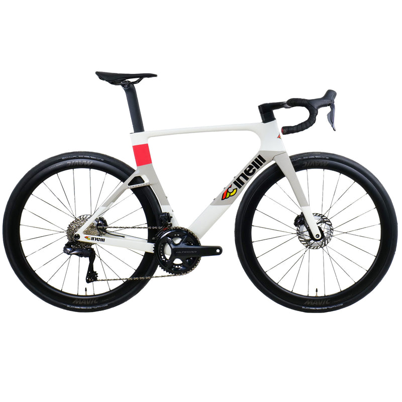 Aeroscoop Ultegra Di2 Coral White Bike