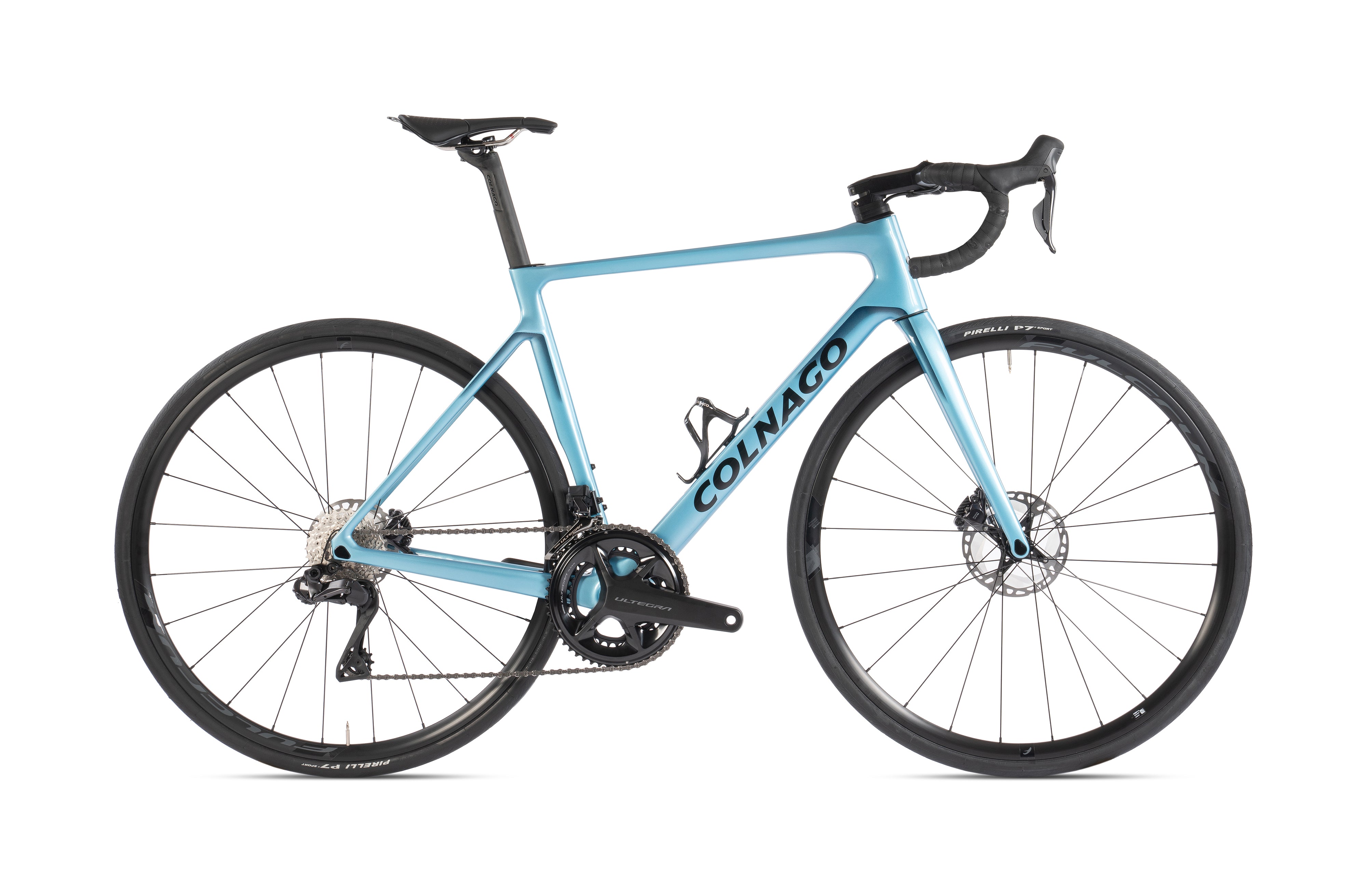 2025 V4 Disc Ultegra Di2 12 Speed 550mm Blue Grey