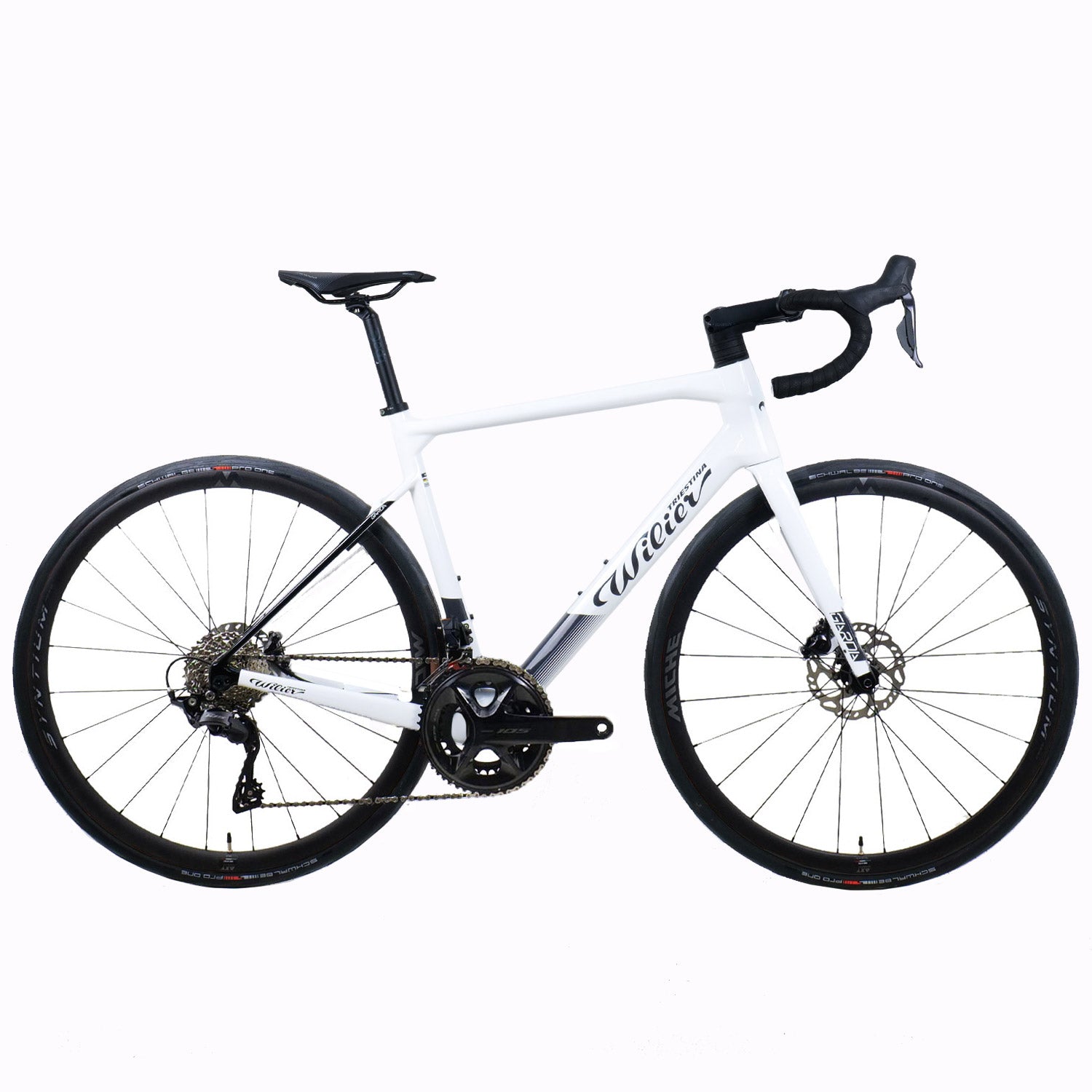 Garda 105 12x Syntium White/Black Bike