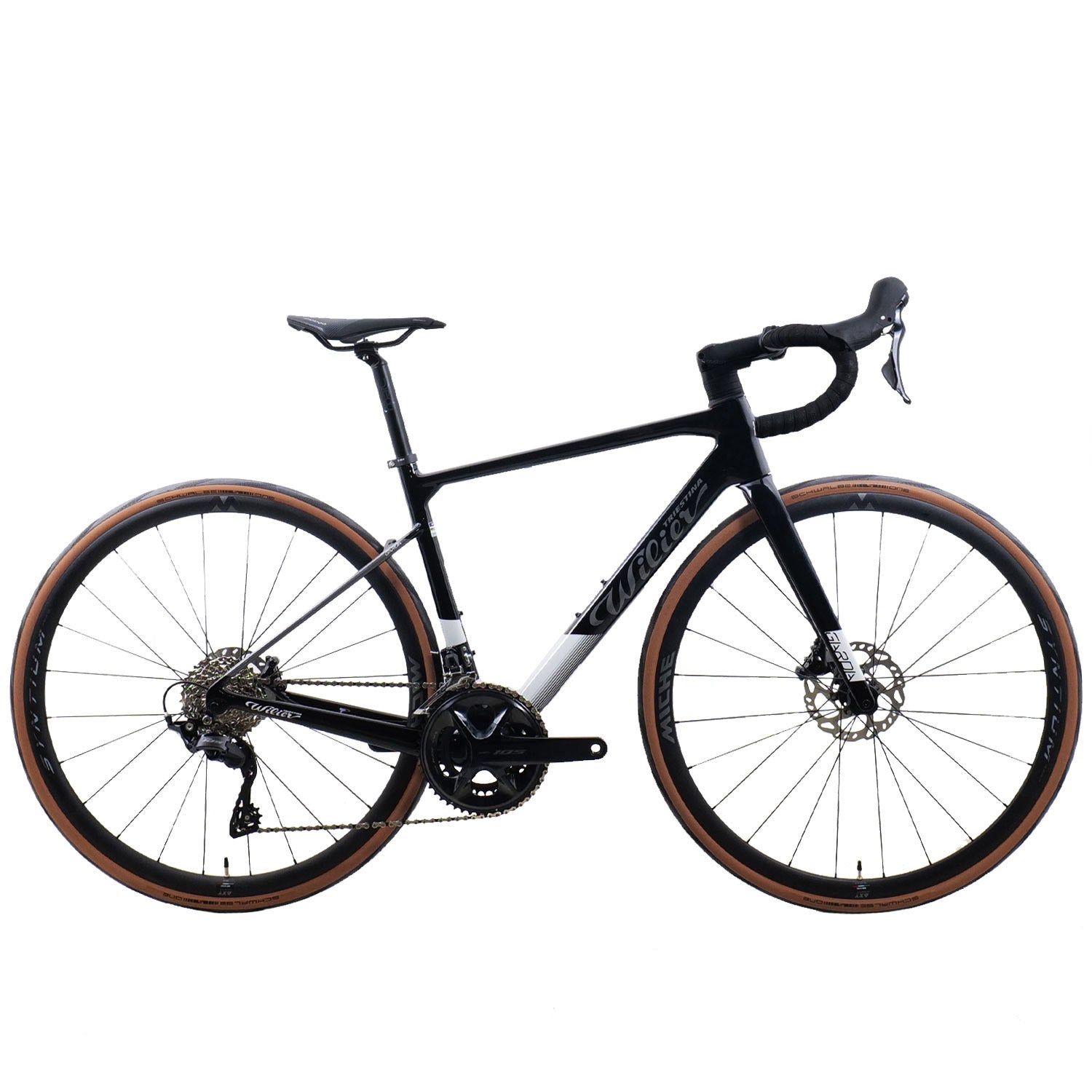 Garda 105 12x Syntium Black/Grey Bike