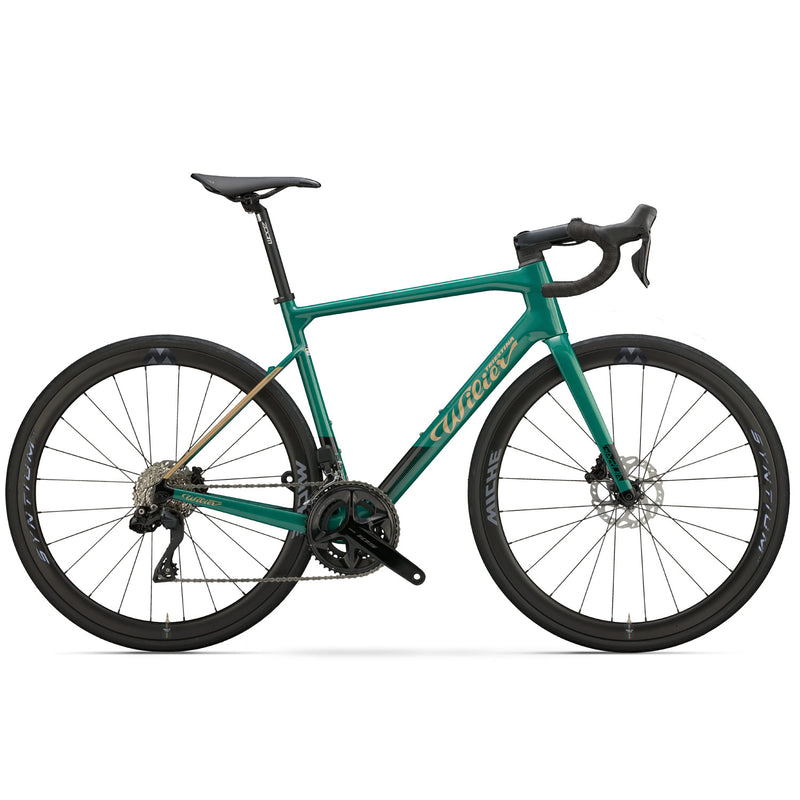 Garda 105 Di2 Syntium Green/Gold Bike