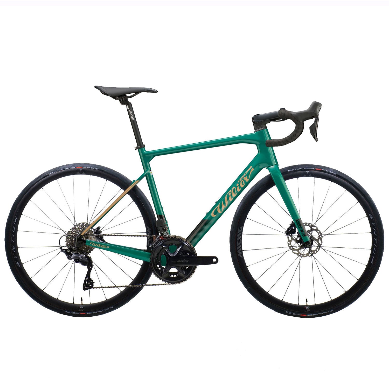 Garda 105 12x Syntium Green/Gold Bike