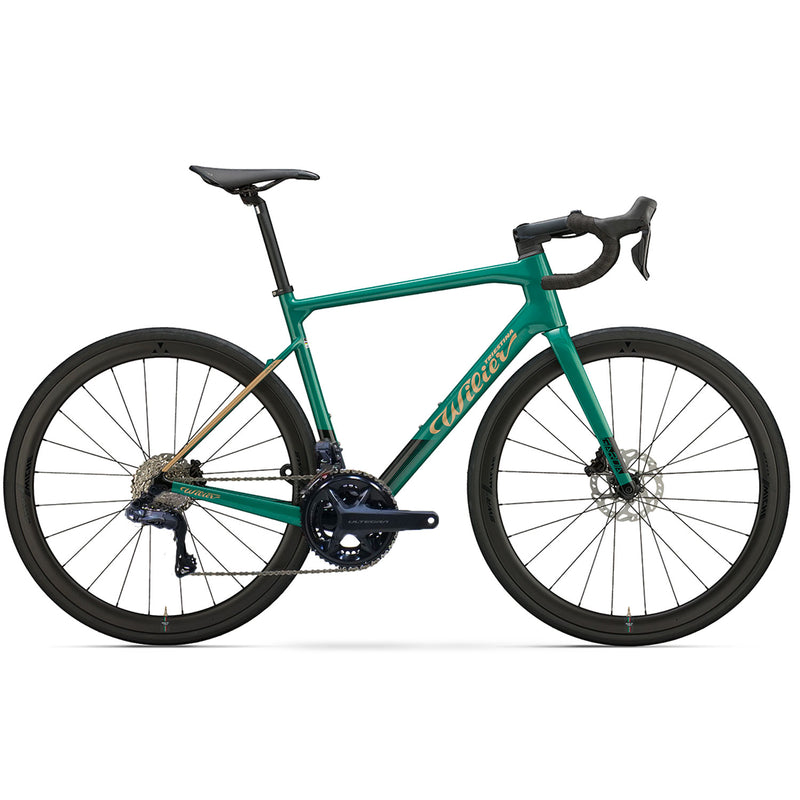 Garda Ultegra Di2 Green/Gold Bike