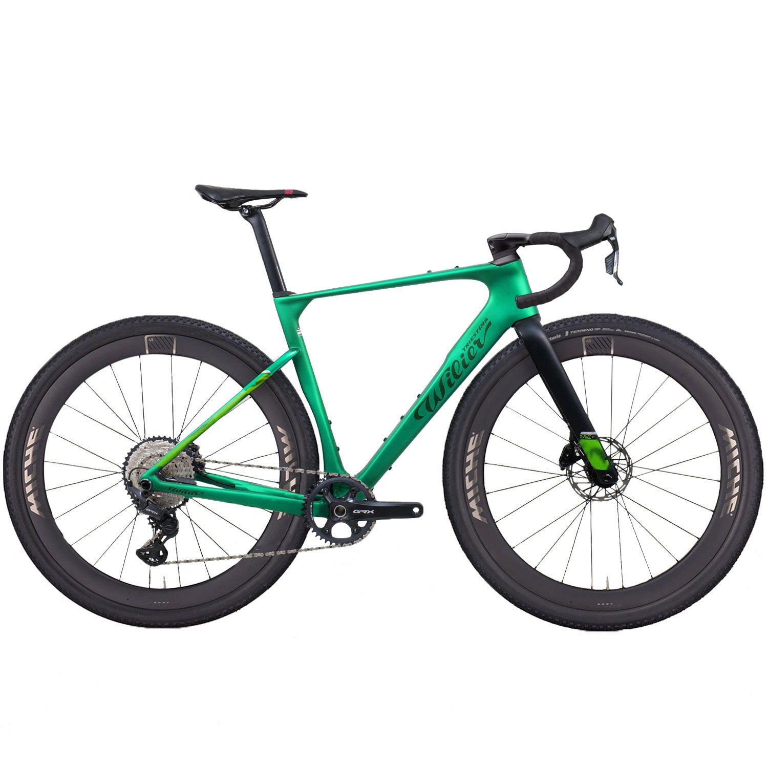 Rave SLR ID2 GRX Di2 Graff Aero Green Bike