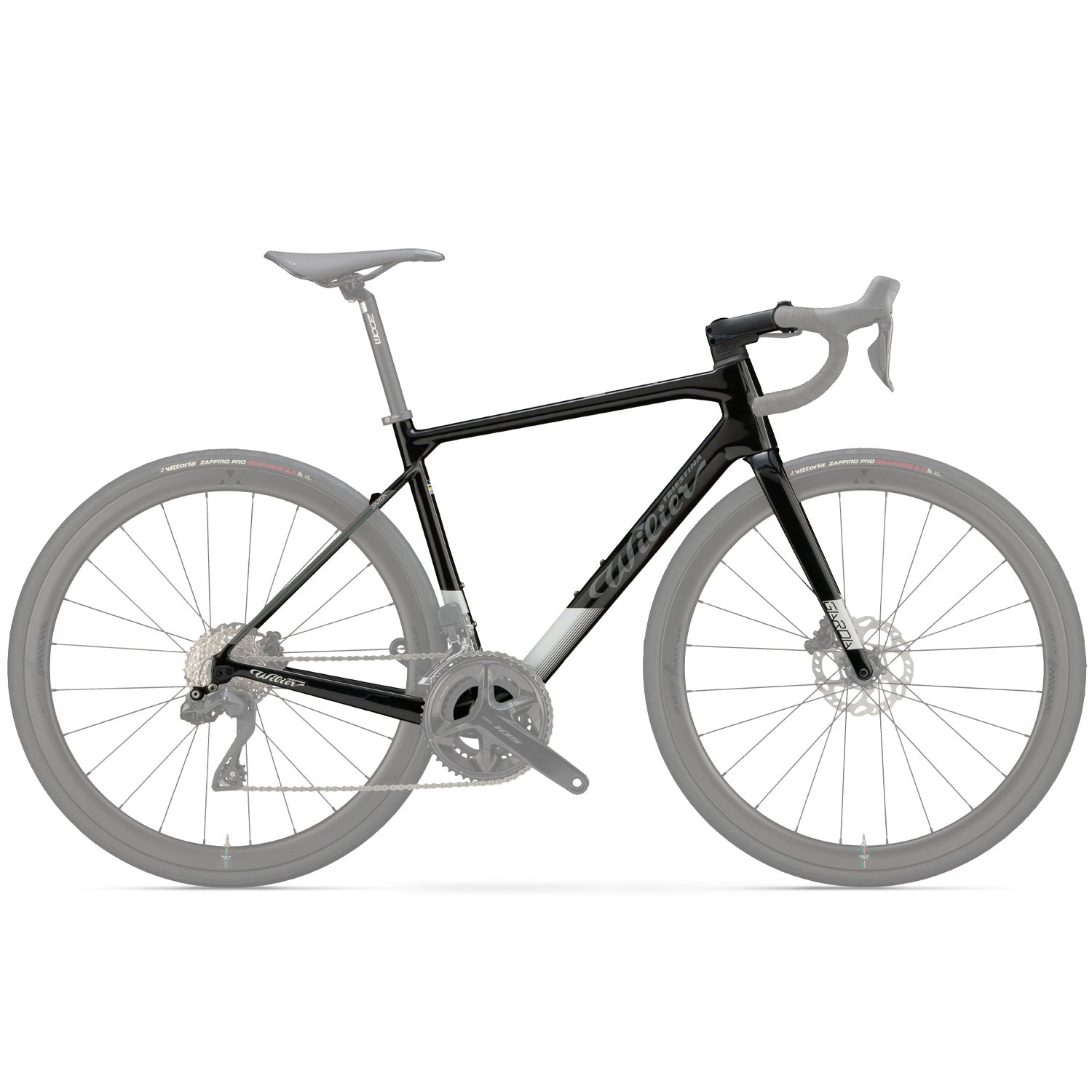 Garda Black/Grey Frameset