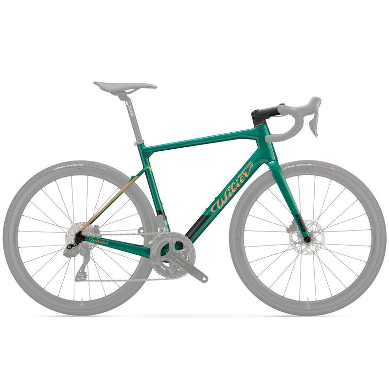 Garda Green/Gold Frameset