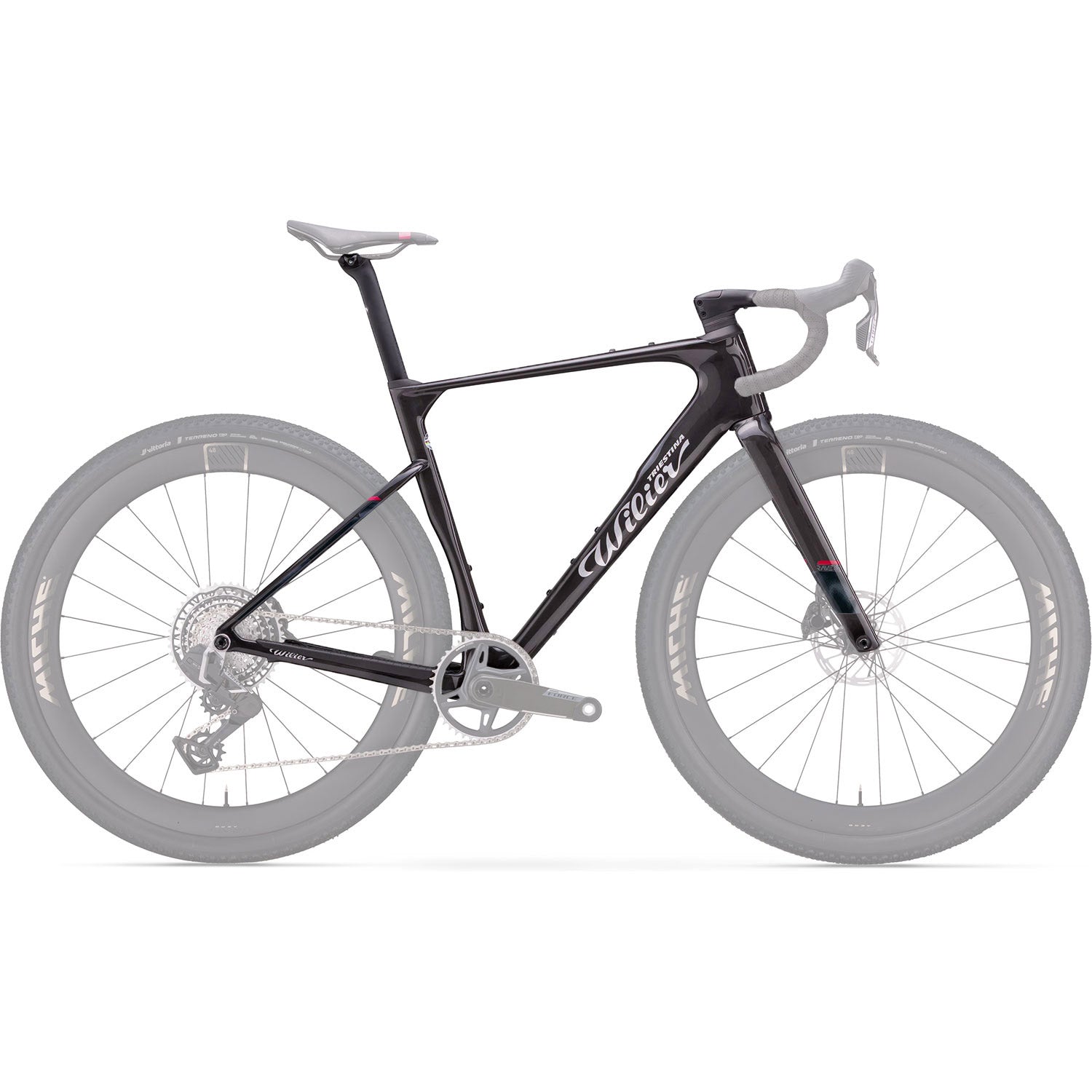 Rave SLR ID2 Glitch Black Frameset With Stemma S2