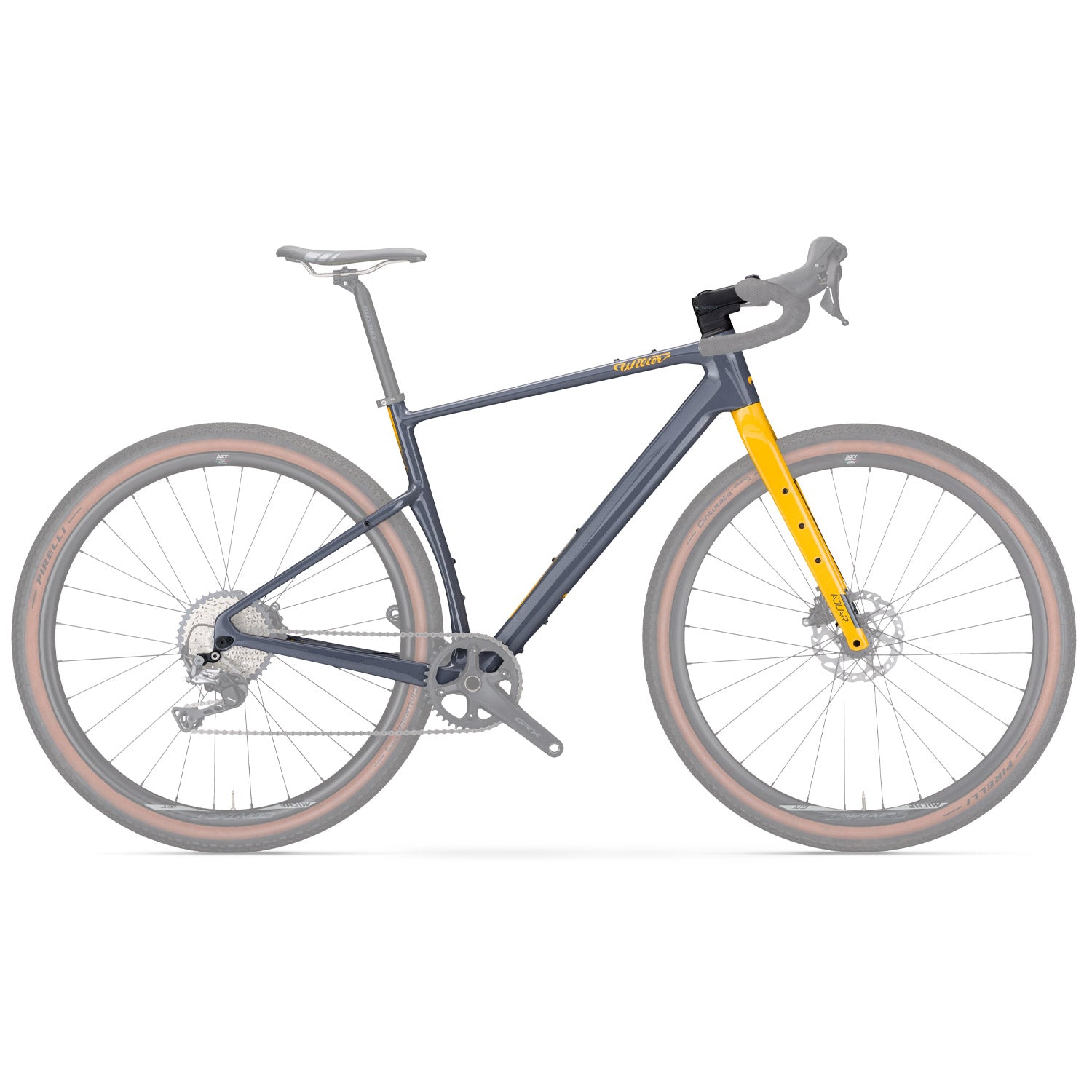 Adlar Grey/Yellow Frameset