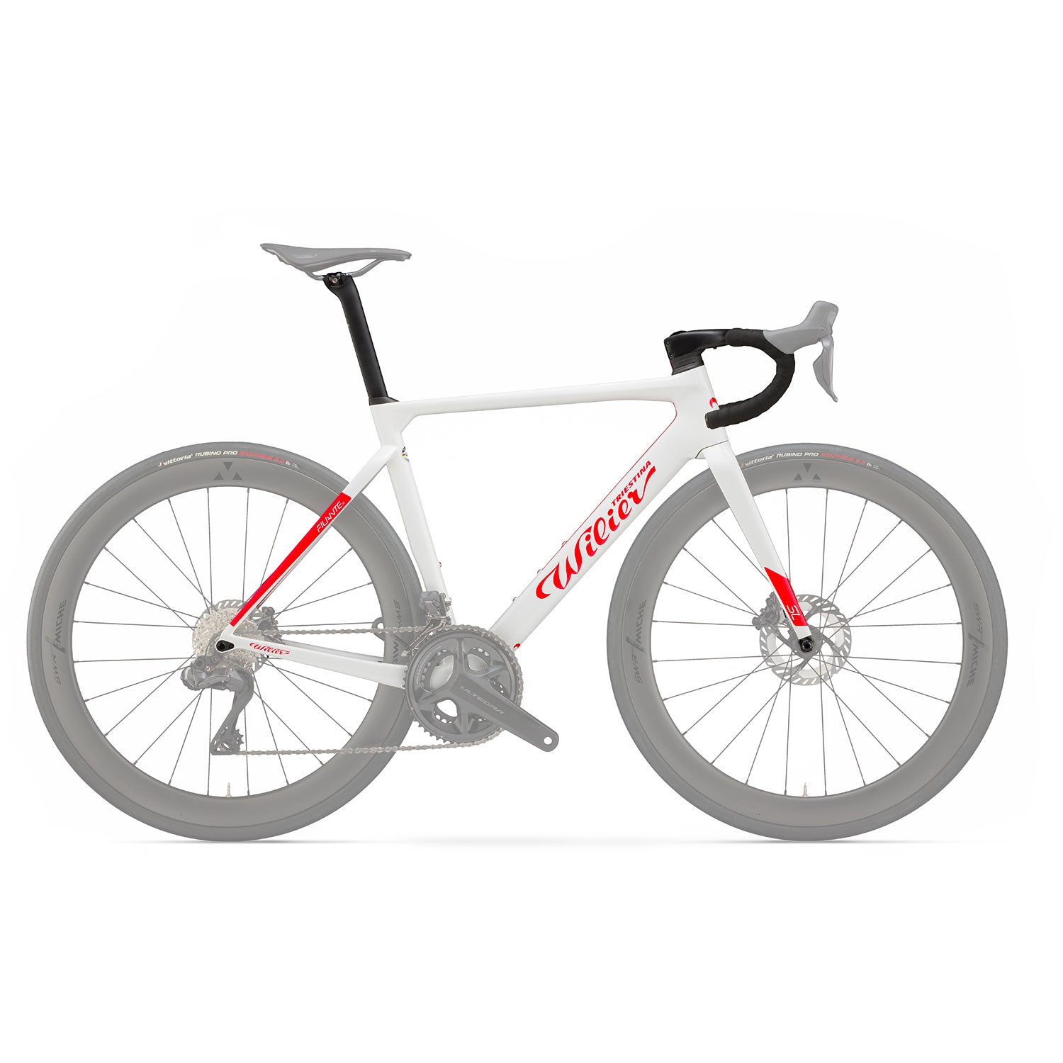Filante SL White/Red Frameset