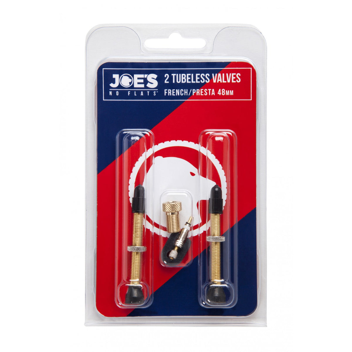 Joe's No Flats Tubeless Presta Valves (Pair)
