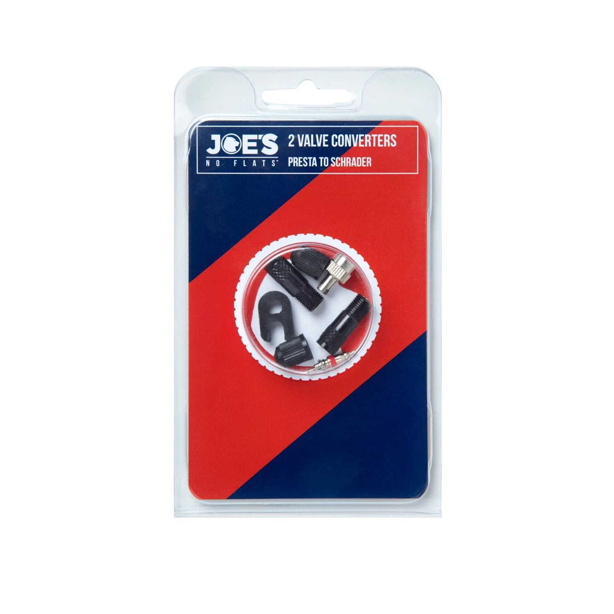 Joe's No Flats Valve Converters Presta to Schrader (Pair)